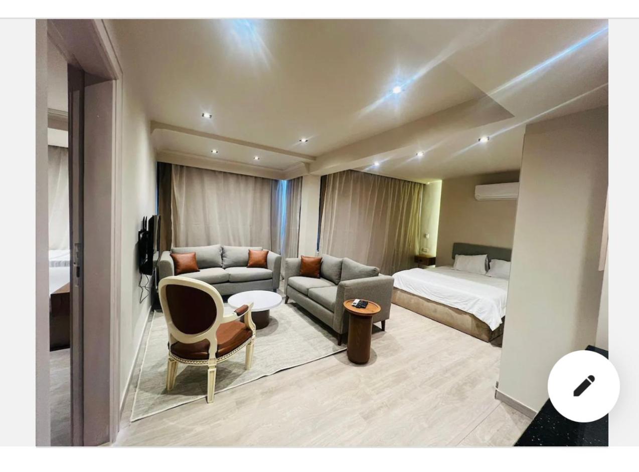 Side nile view apartment in zamalek
