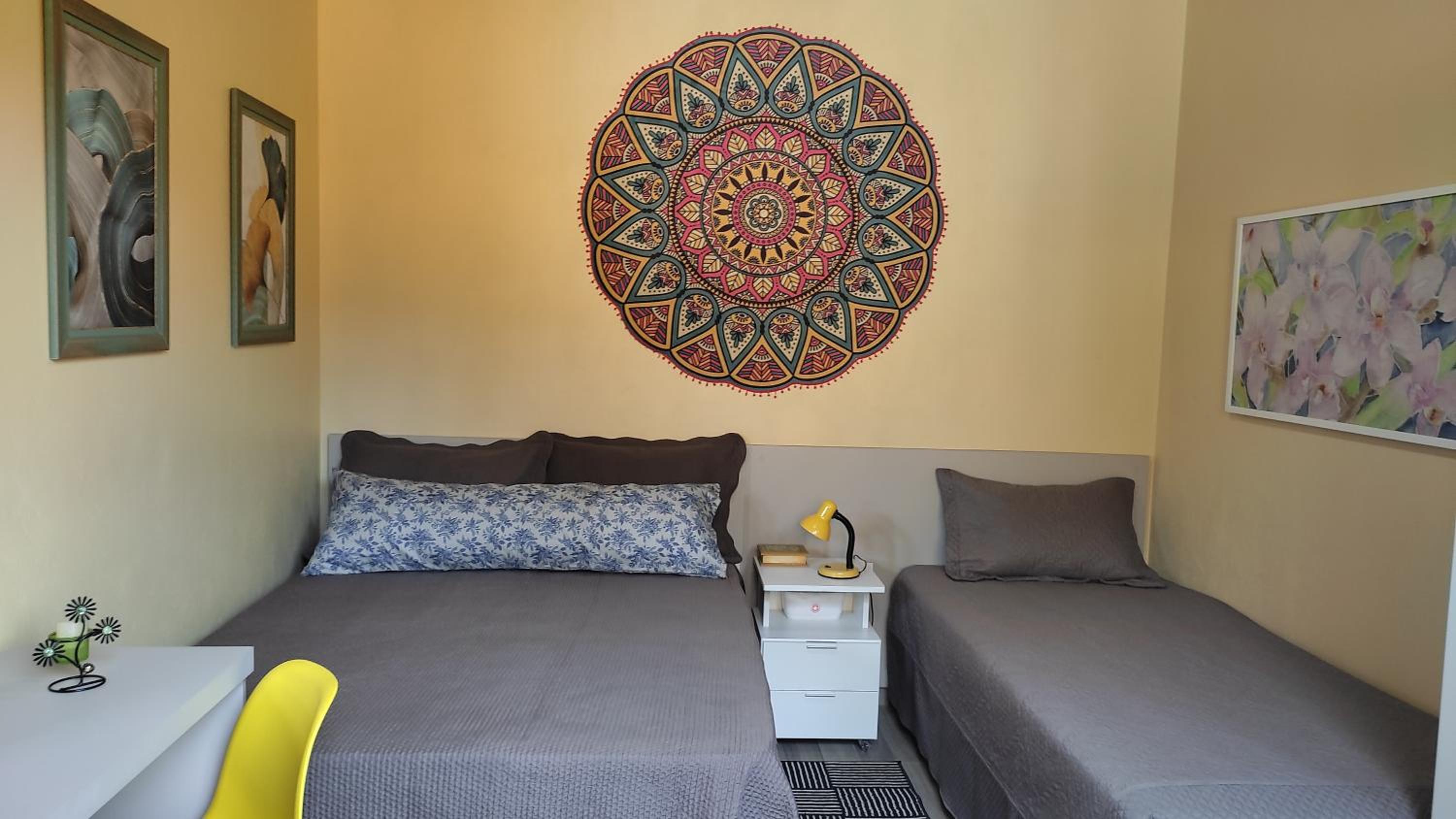 A Casa Amarela -Edícula Gaivota -Conforto e tranquilidade próximo ao mar