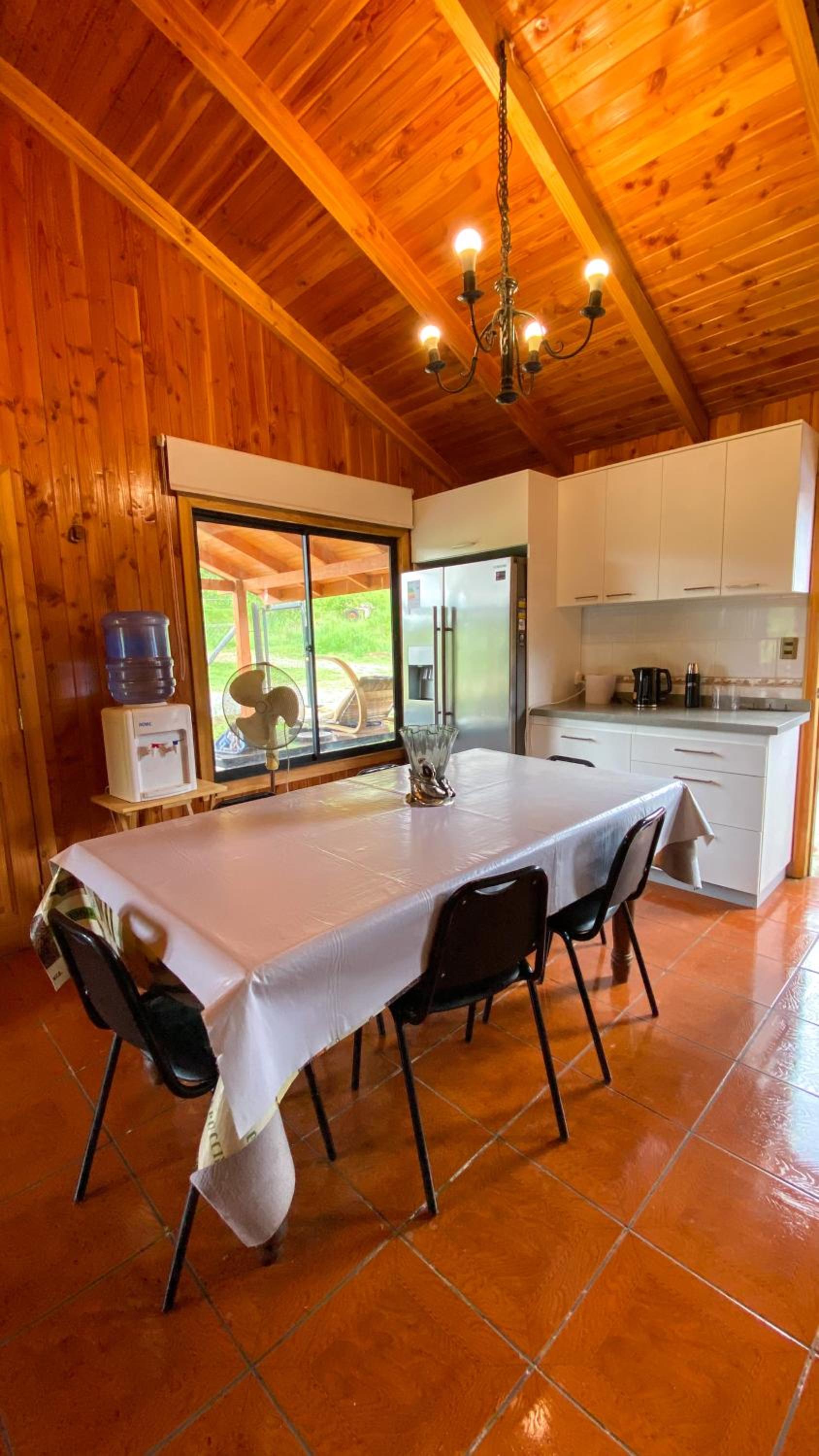 Casa lican Ray vista al lago