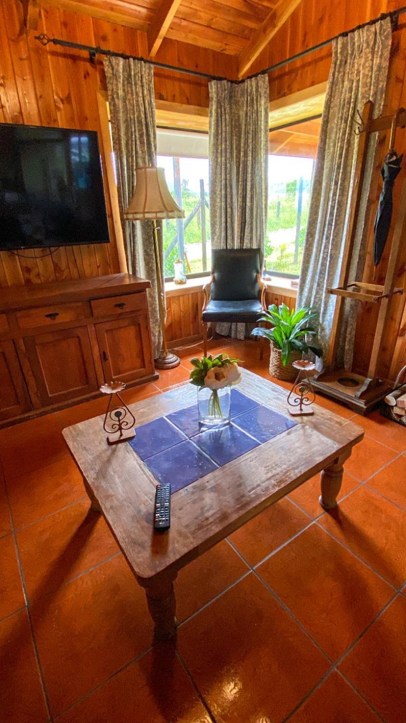 Casa lican Ray vista al lago