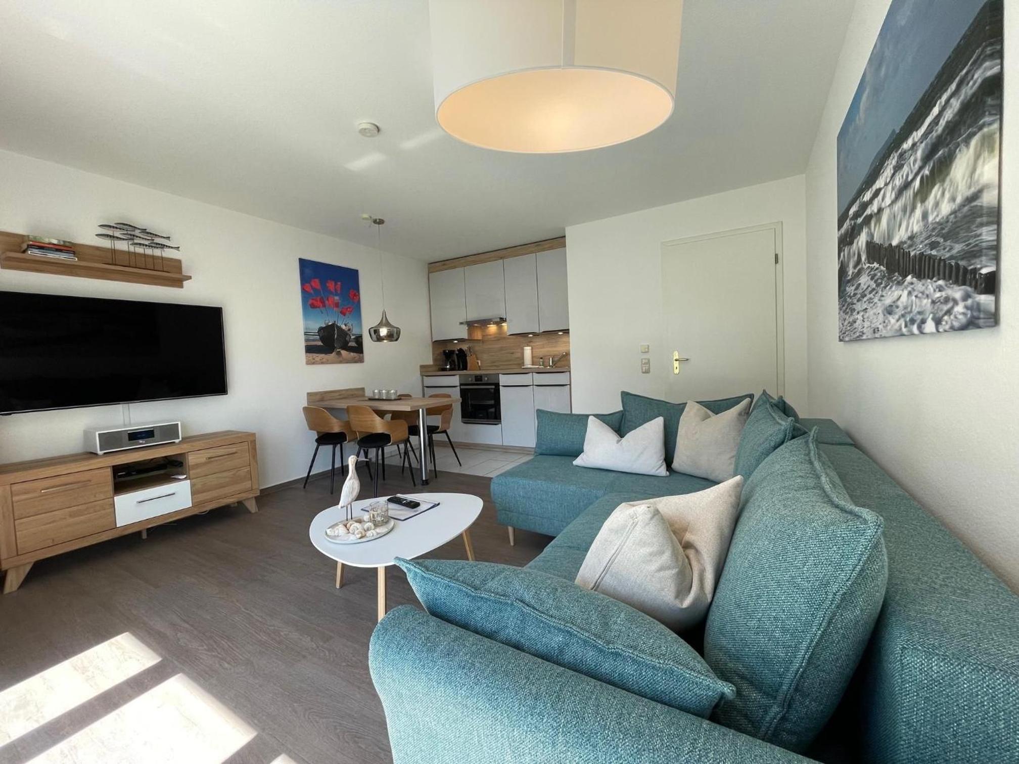 Appartementhaus mit Balkon 300 m bis zum Strand VG