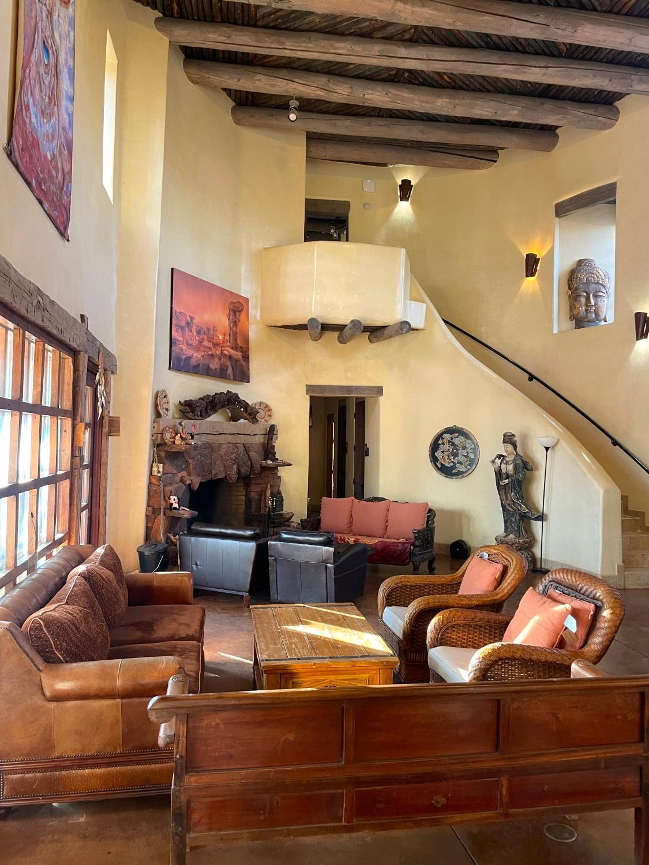 Sanctury Retreat in an Oasis near Santa Fe view 2