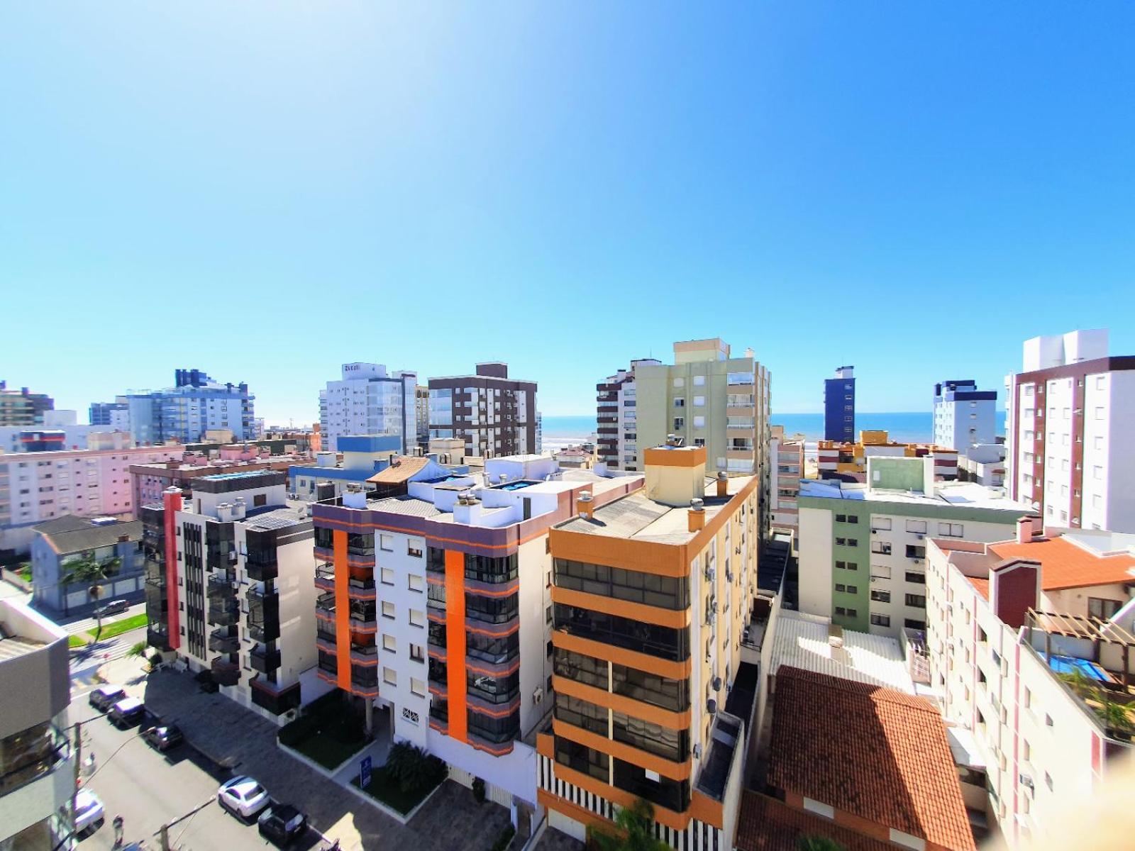 Aconchegante apartamento com vista mar.