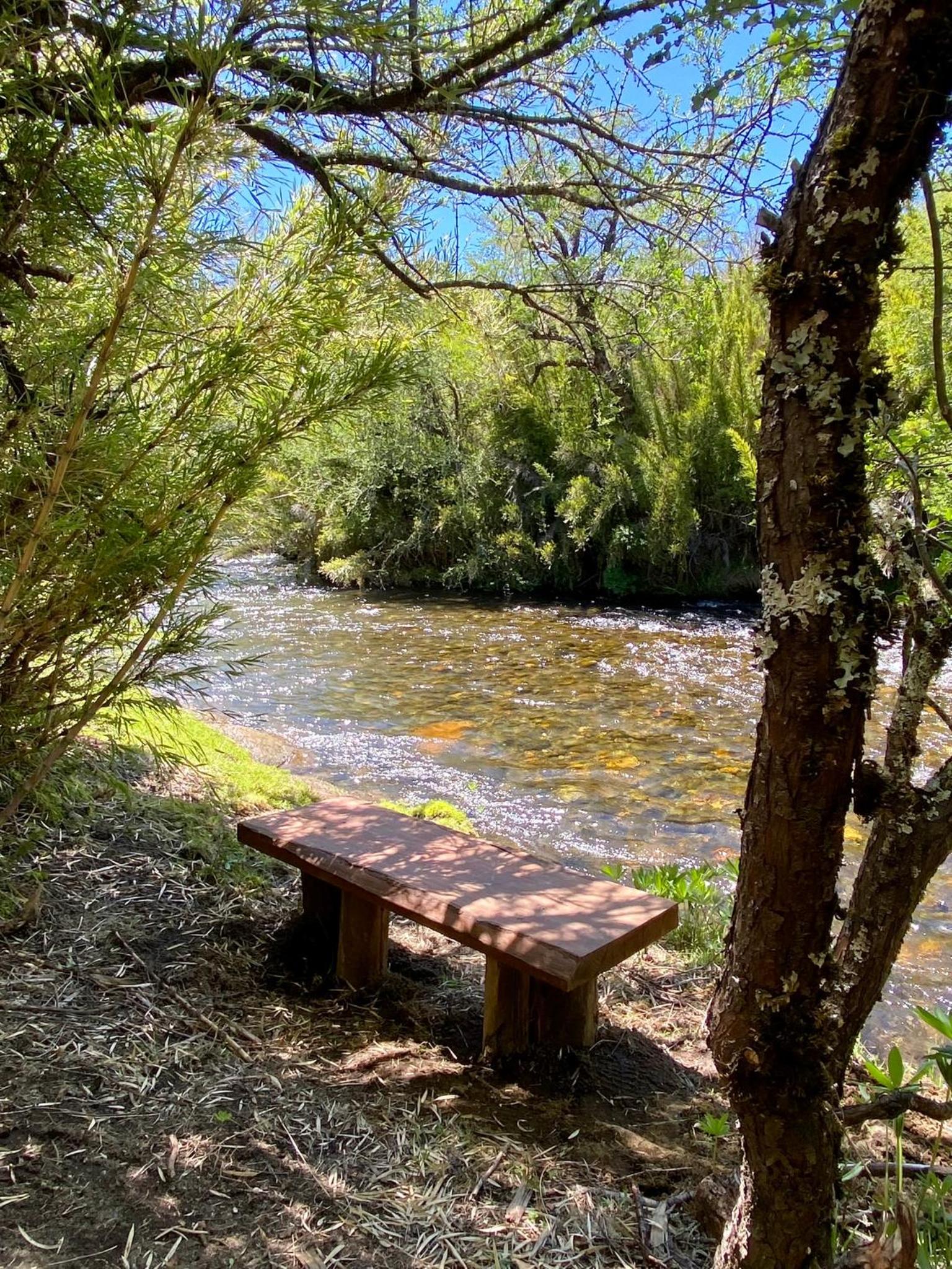 A-Frame con vista al río, desayuno y tinaja privada RAMĒ - Malalcahuello