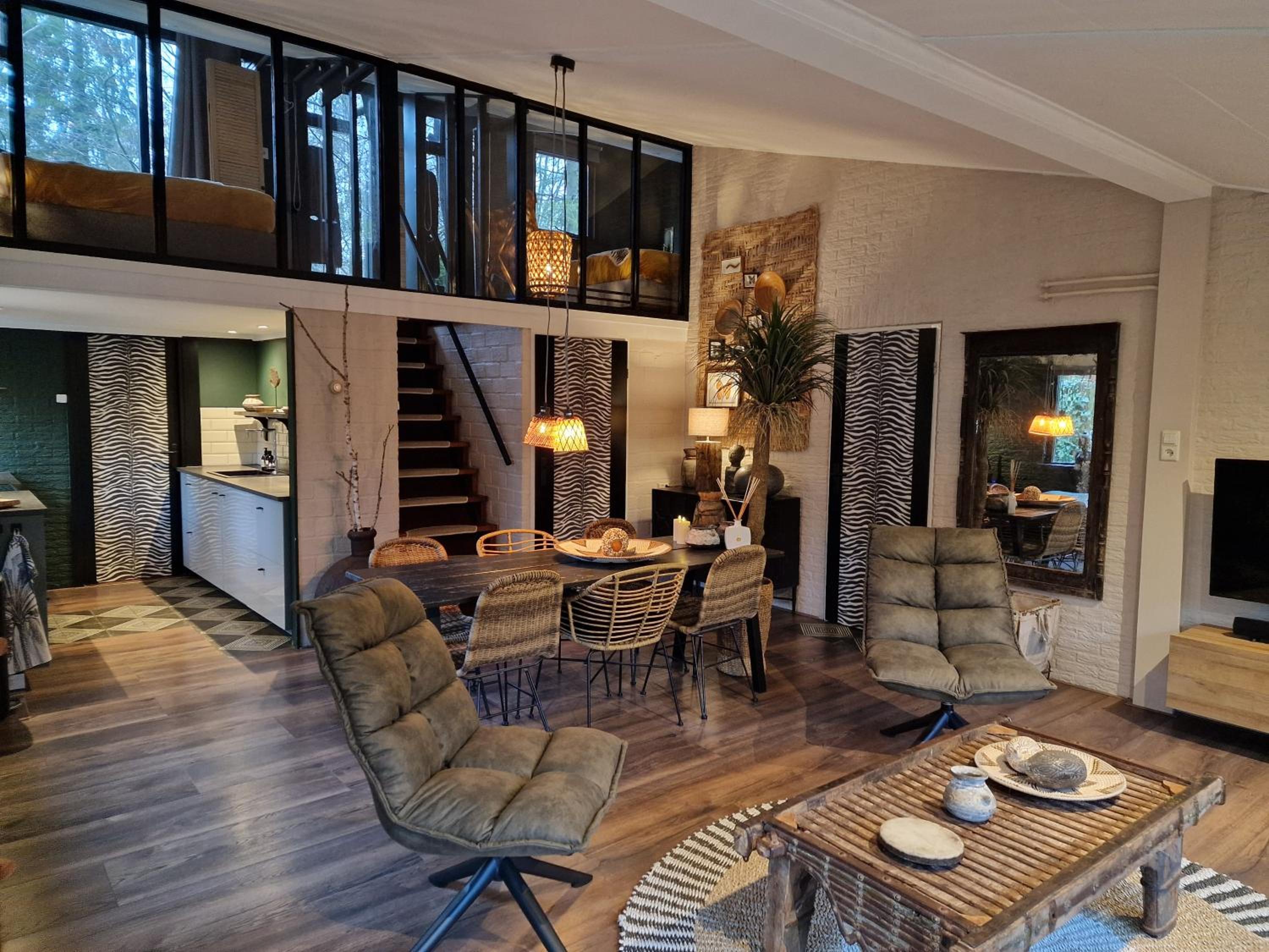 Boutique Bungalow 2 met sauna, hottub en boskas view 2