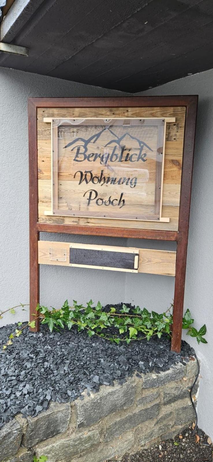Bergblick Wohnung Posch
