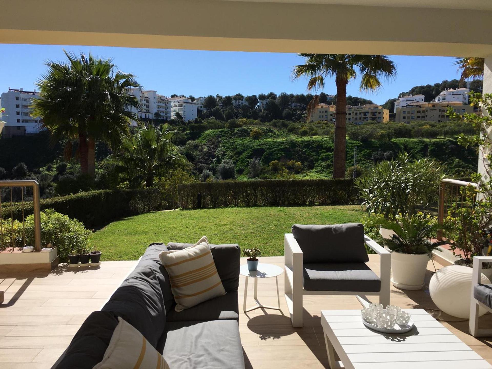 luxury ground floor apartment Mijas Costa