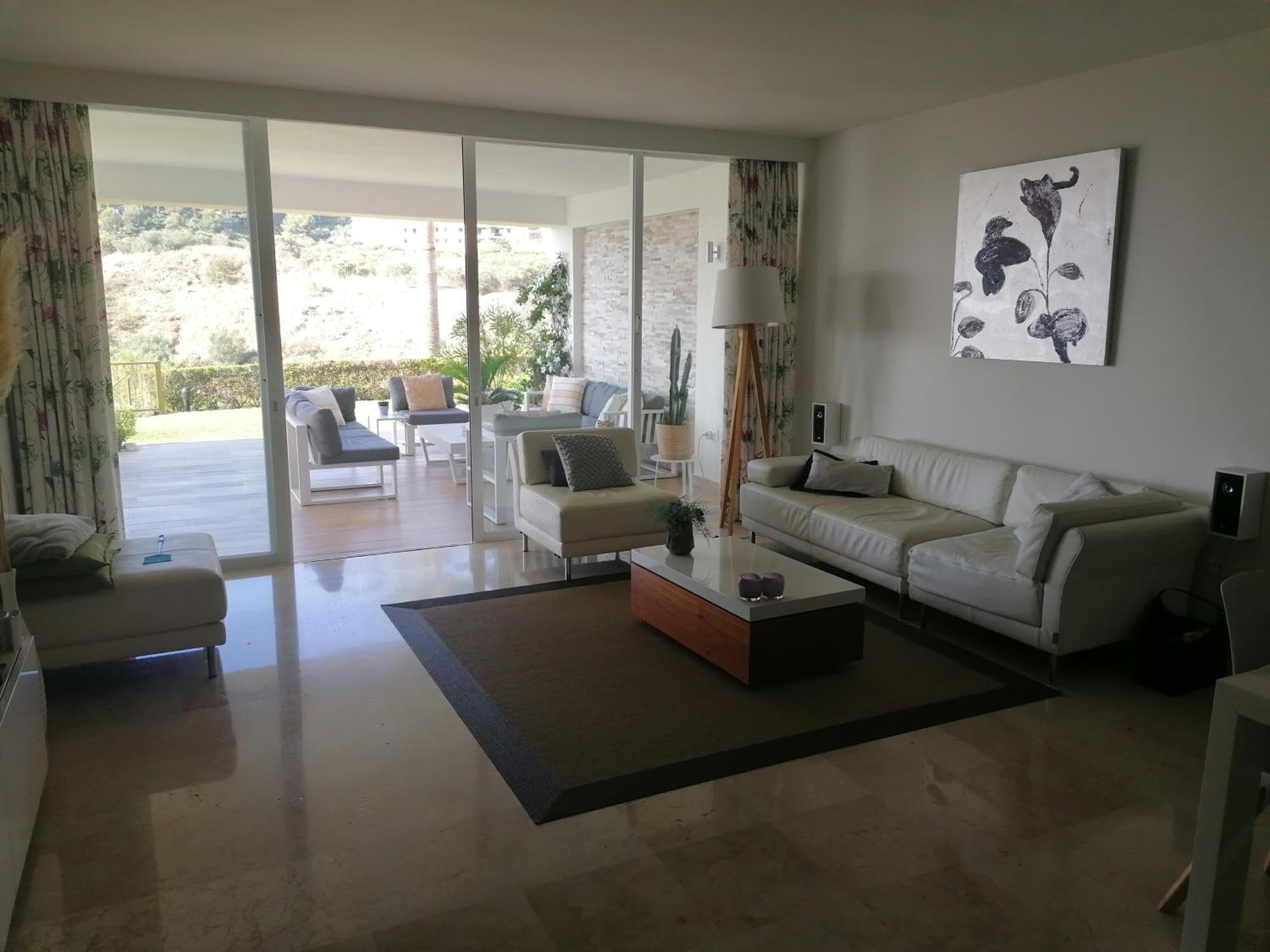 luxury ground floor apartment Mijas Costa