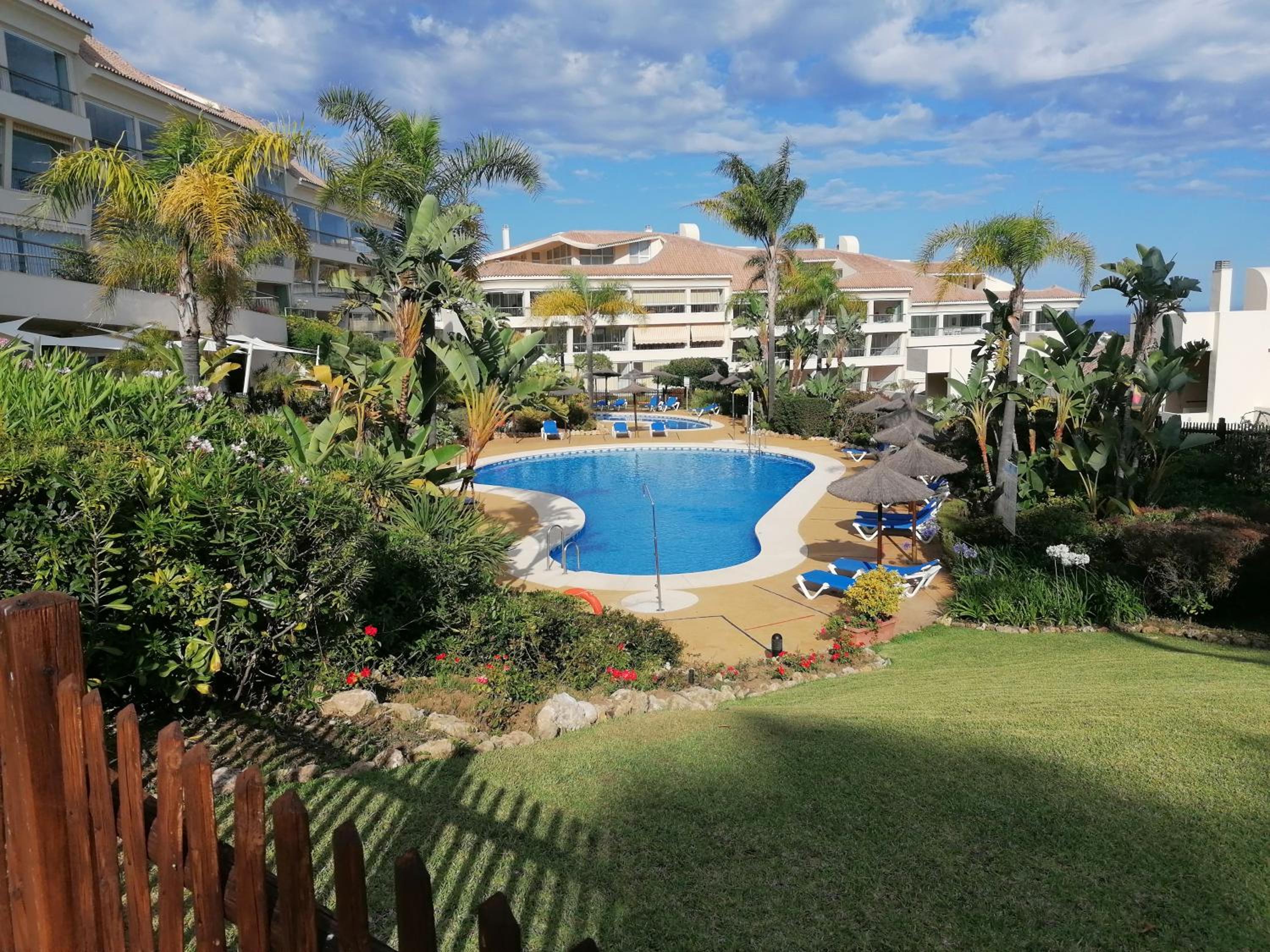 luxury ground floor apartment Mijas Costa