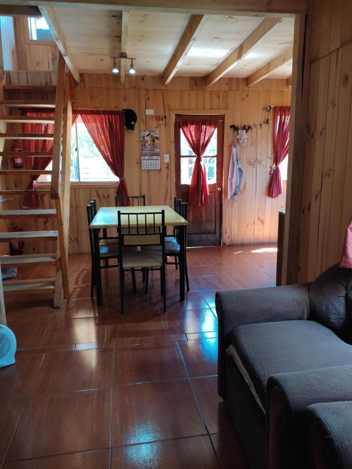 cabaña de 2 pisos