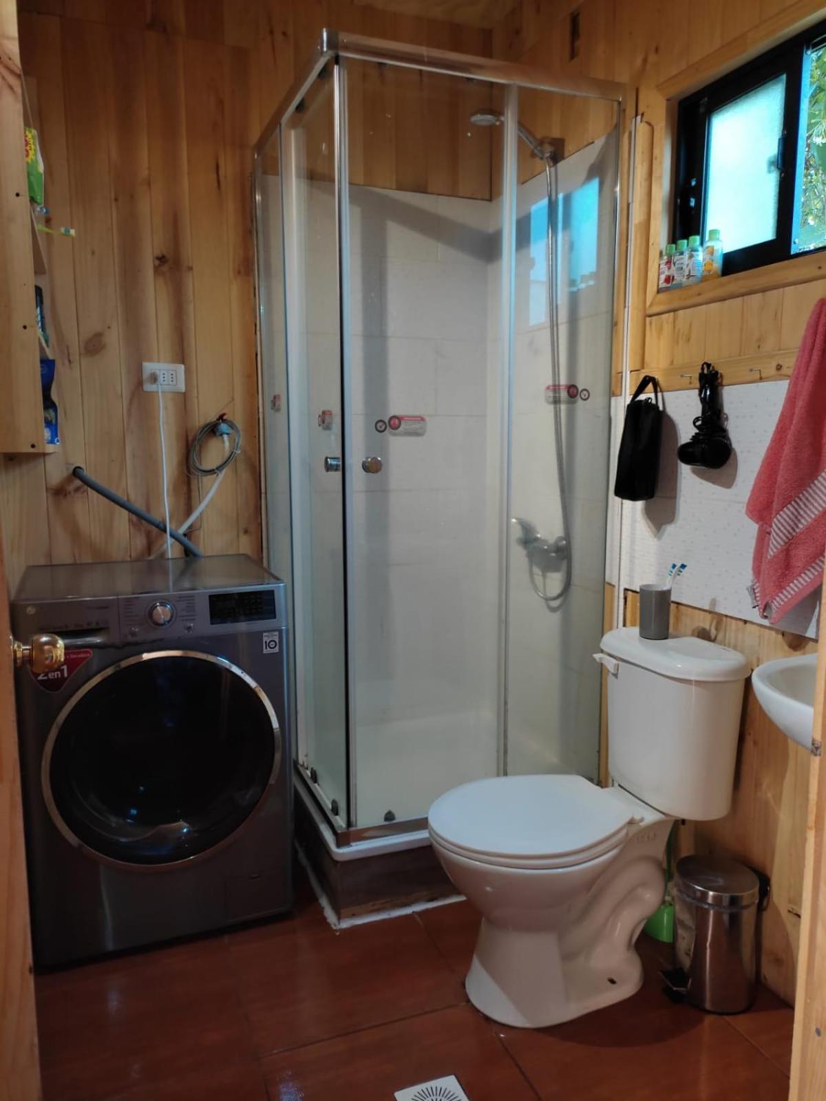 cabaña de 2 pisos