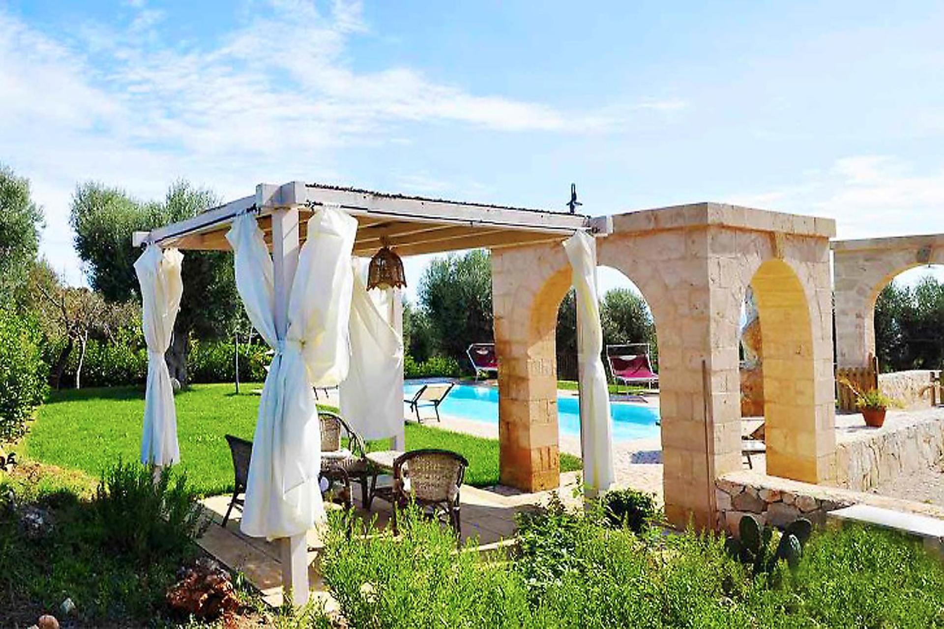 Villa con giardino e piscina privata 45 view 5