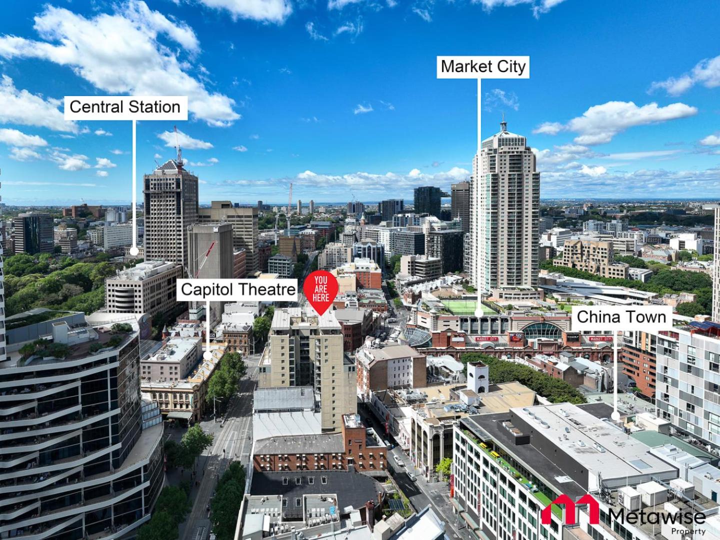 MetaWise Sydney CBD Haymarket Luxe 2Bed Penthouse Aqua
