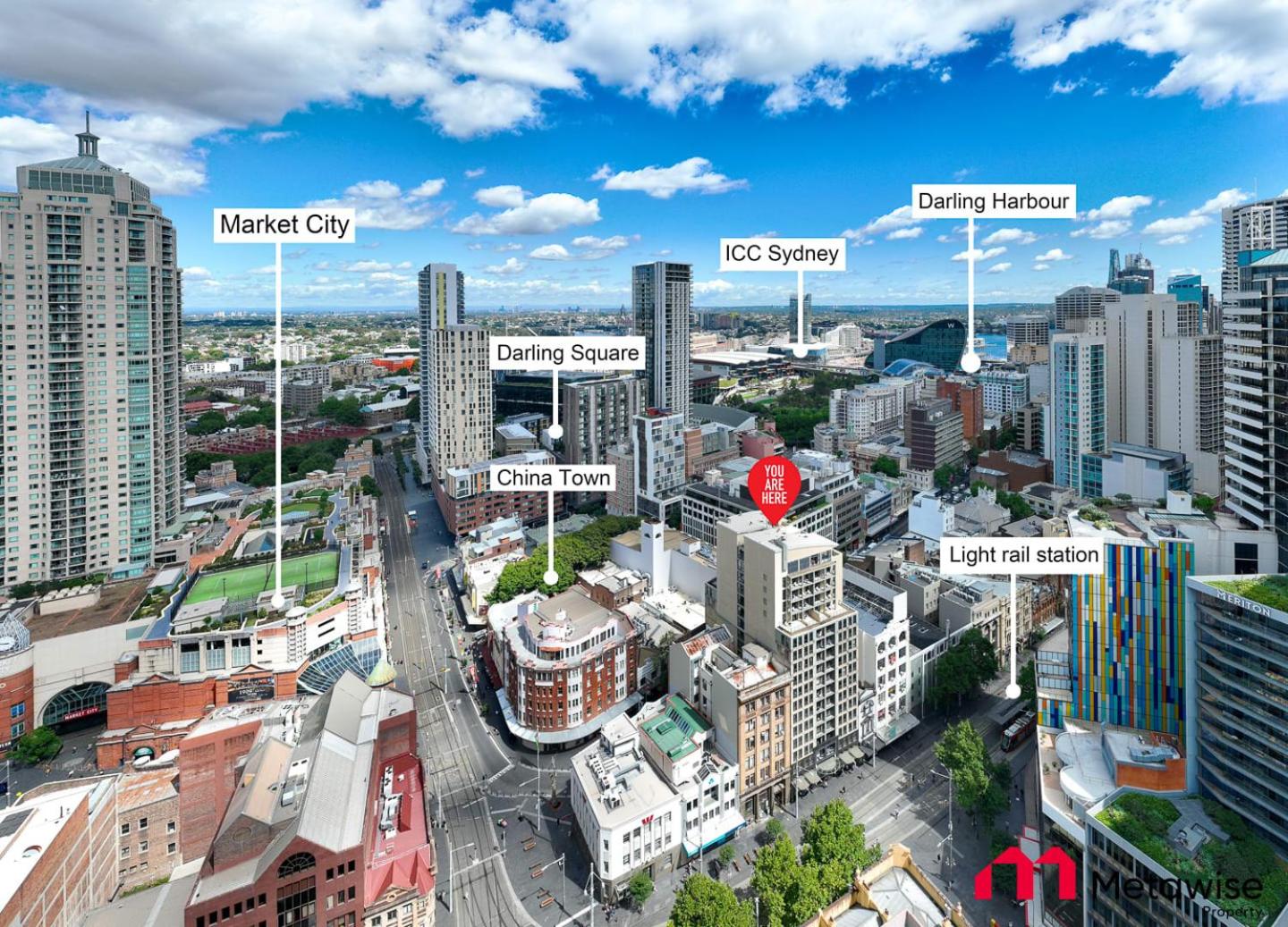 MetaWise Sydney CBD Haymarket Luxe 2Bed Penthouse Aqua