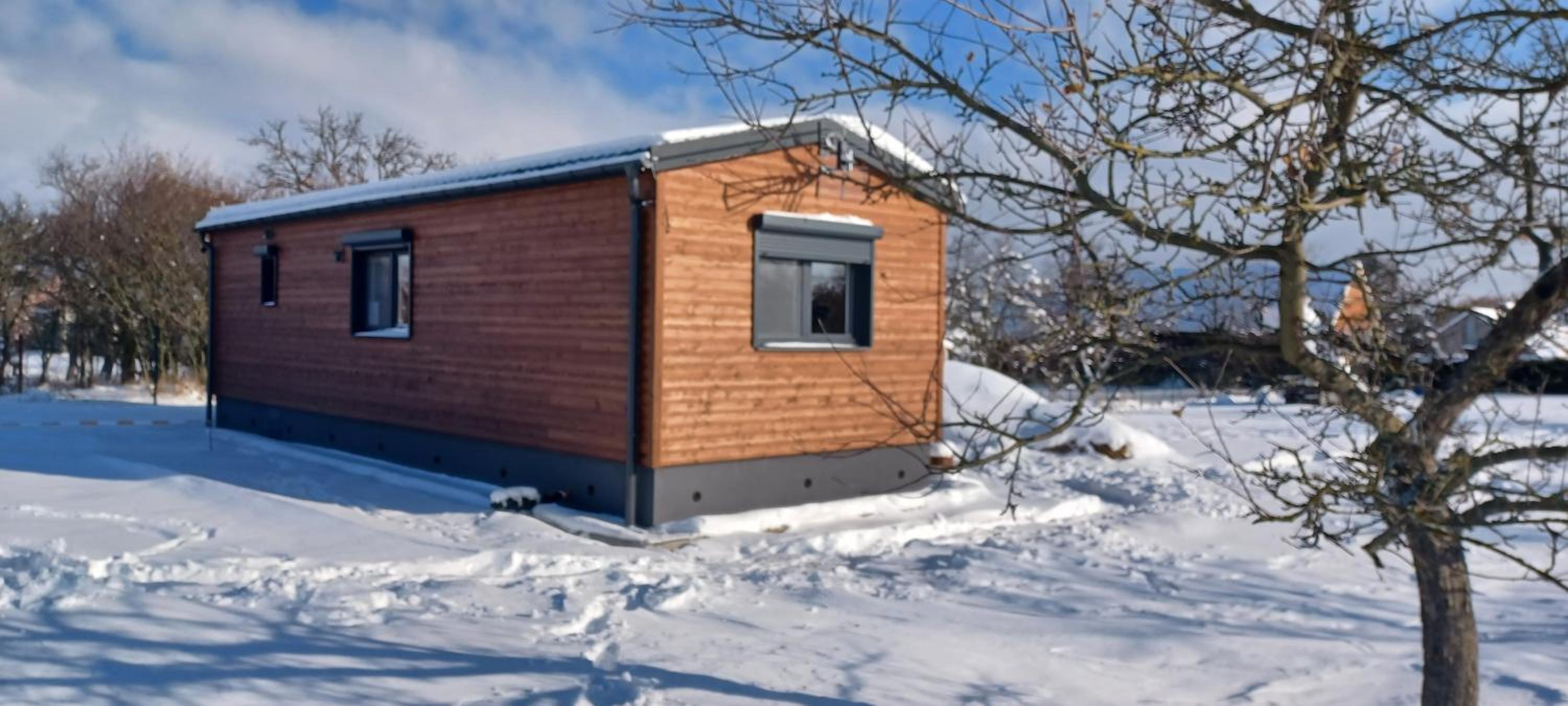 Nový mobilheim (srubového typu)