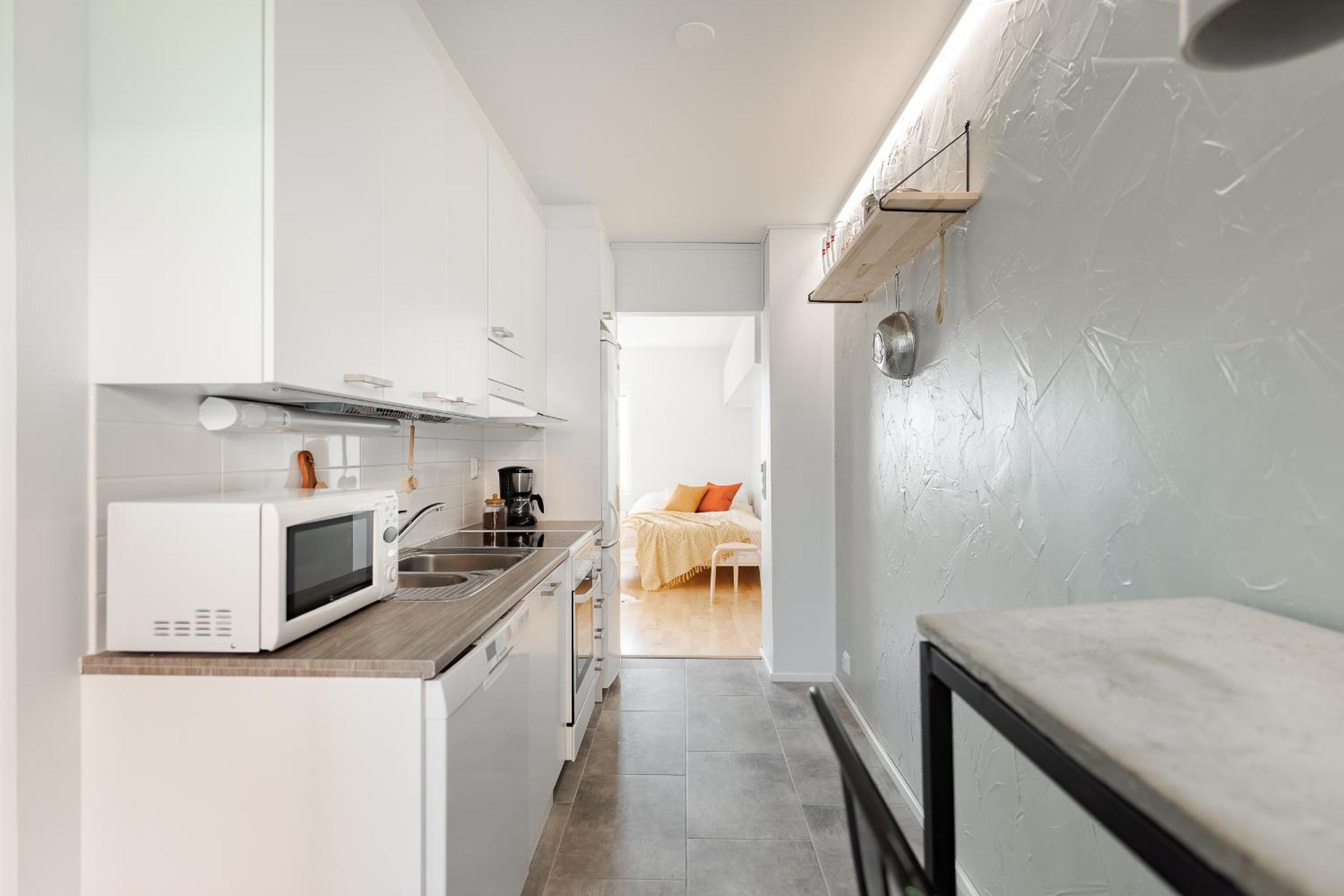 Studio apartment in lake views