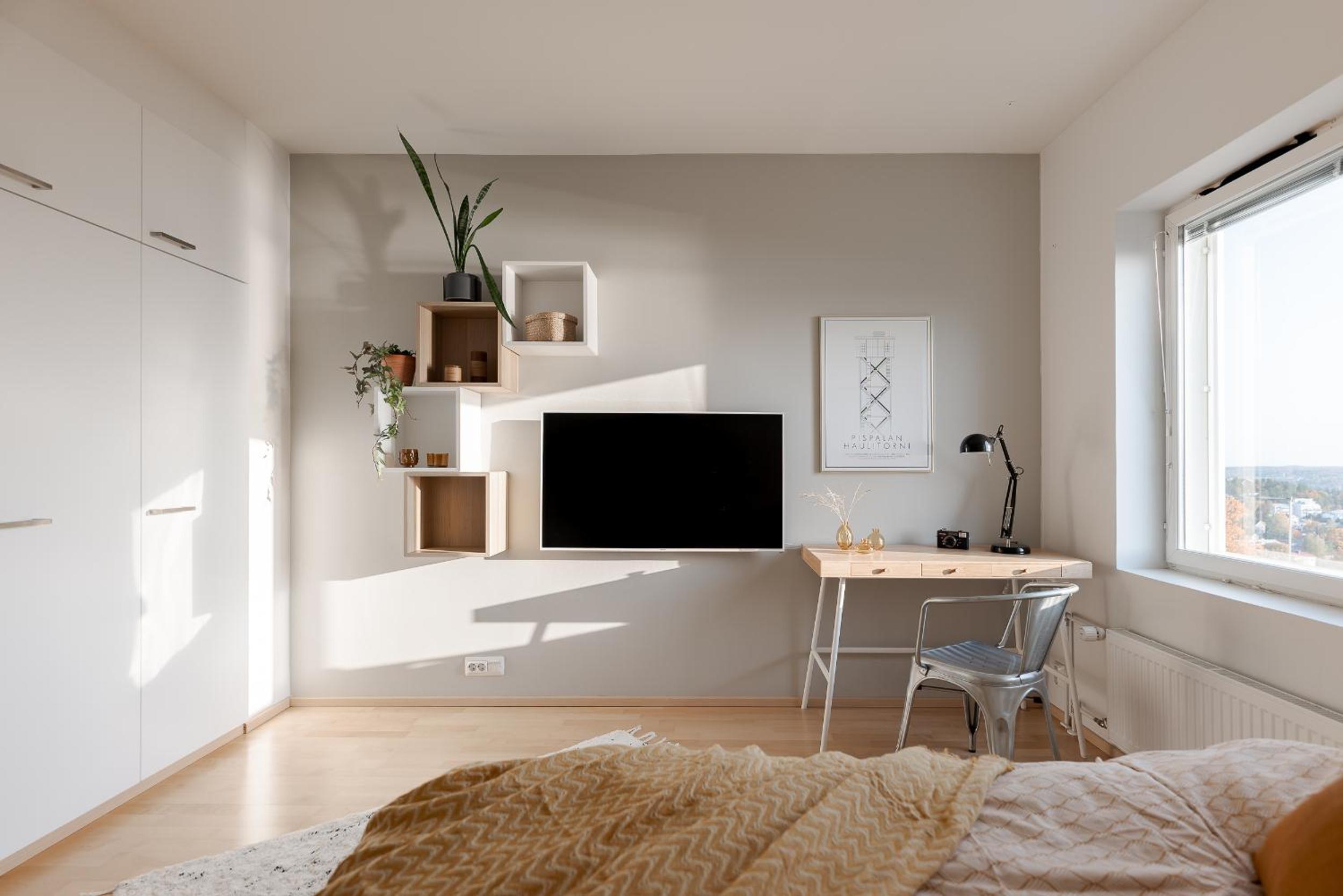 Studio apartment in lake views
