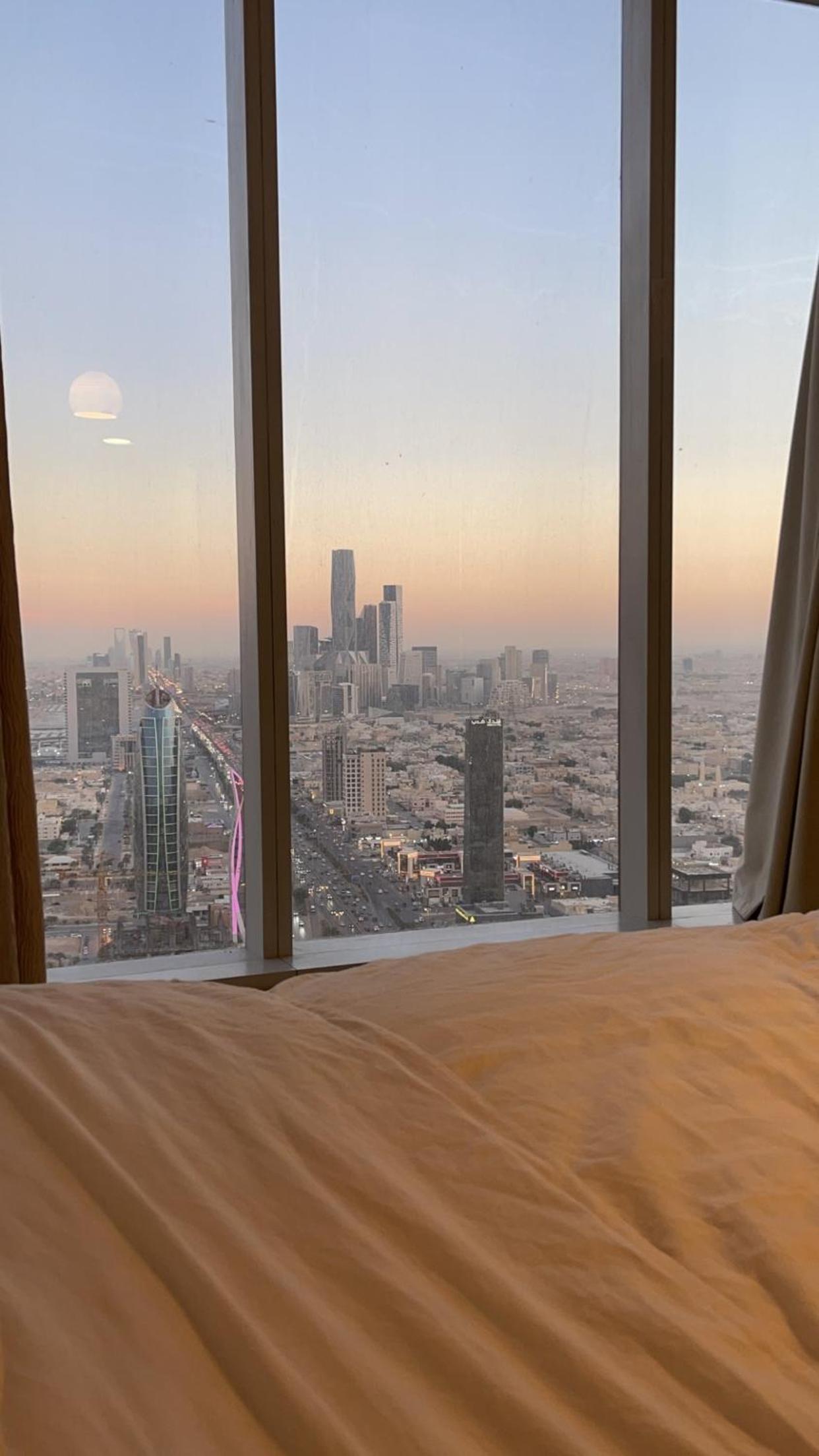 Riyadh skyline view suites Rafal Tower