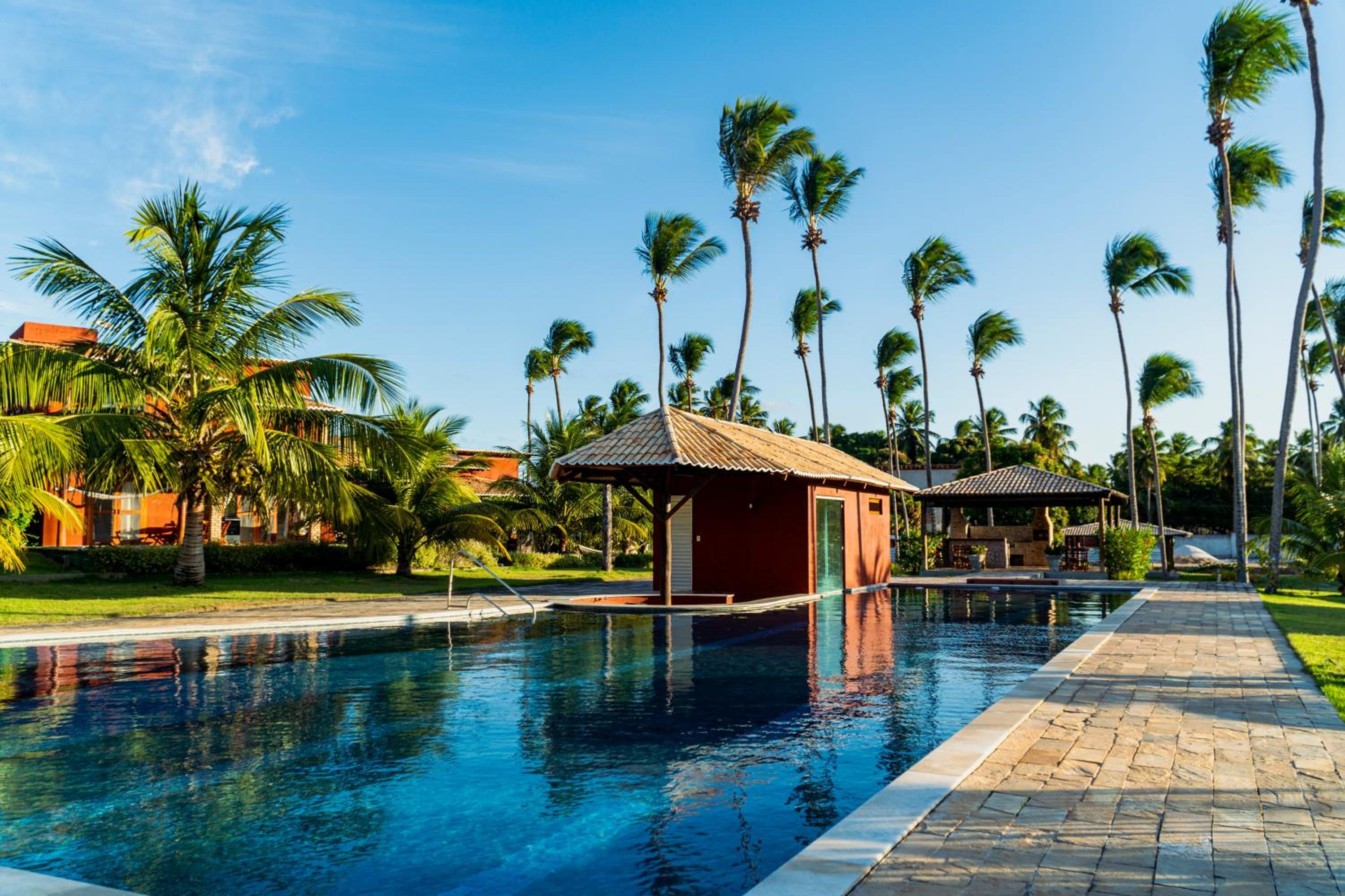 São Miguel do Gostoso RN Casa em Condomínio Piscina Churrasqueira privativas frente ao Mar