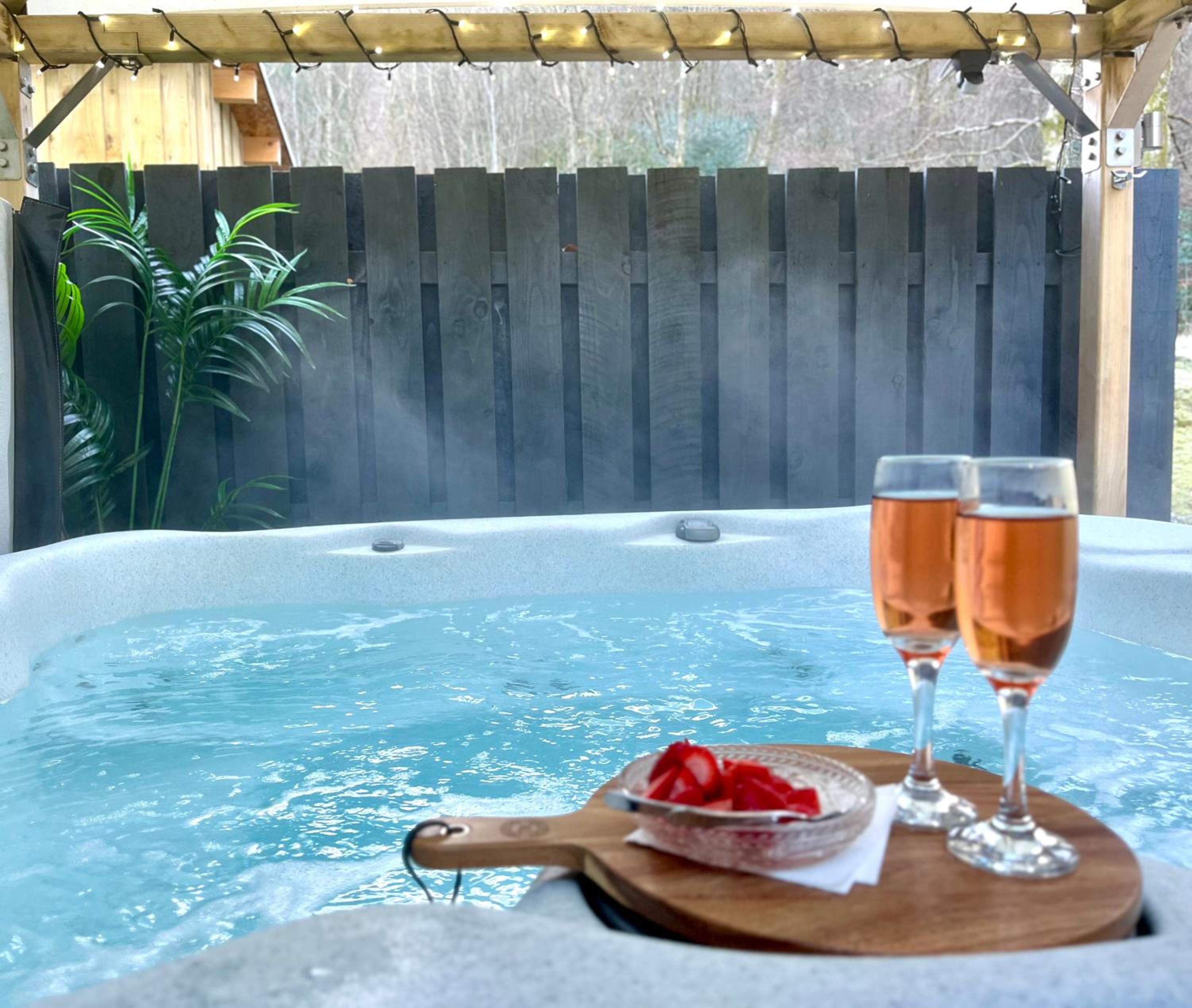 Bluebell Cottage with Hot Tub view 4
