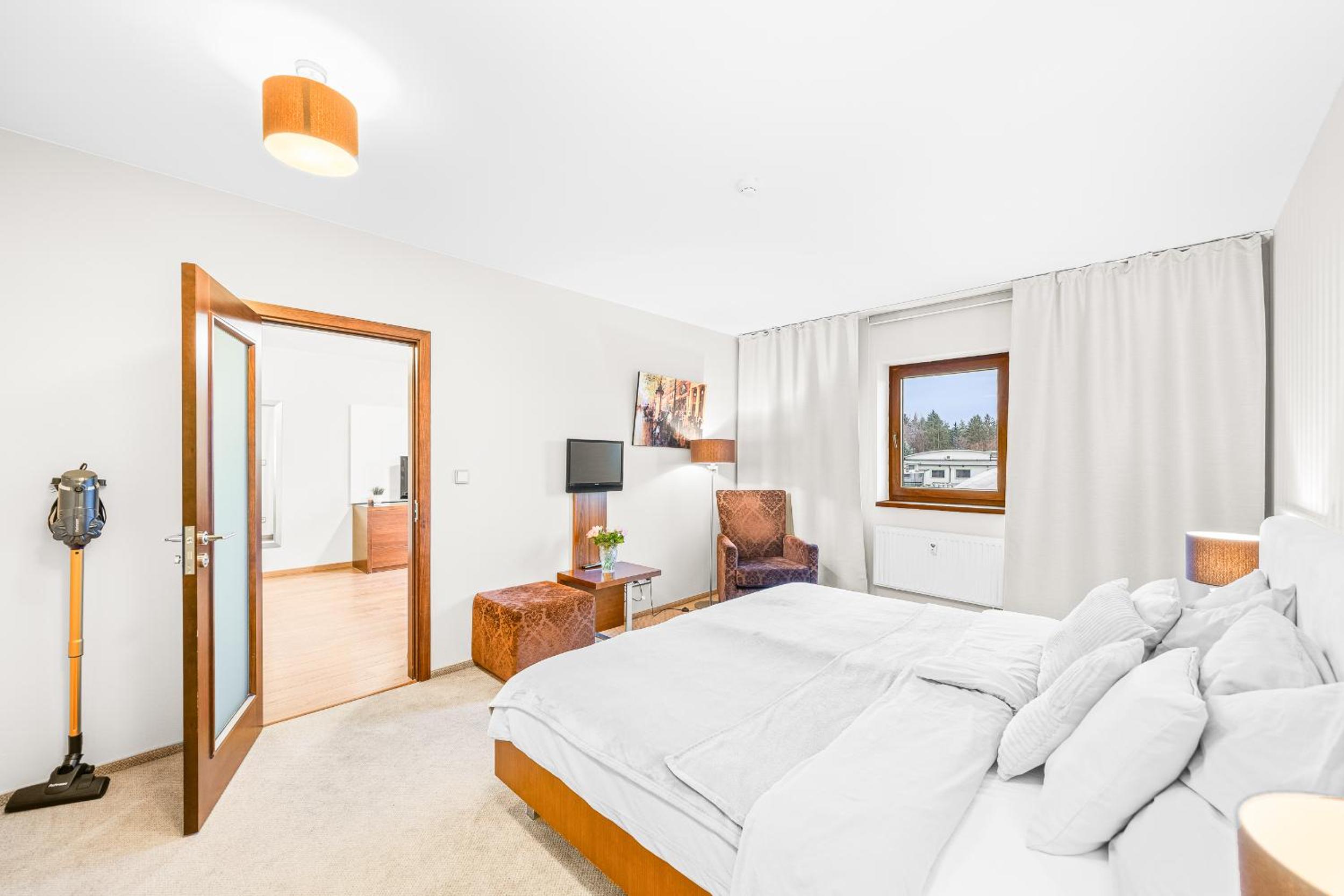 Prostorný dvoupokojový apartmán 52m2