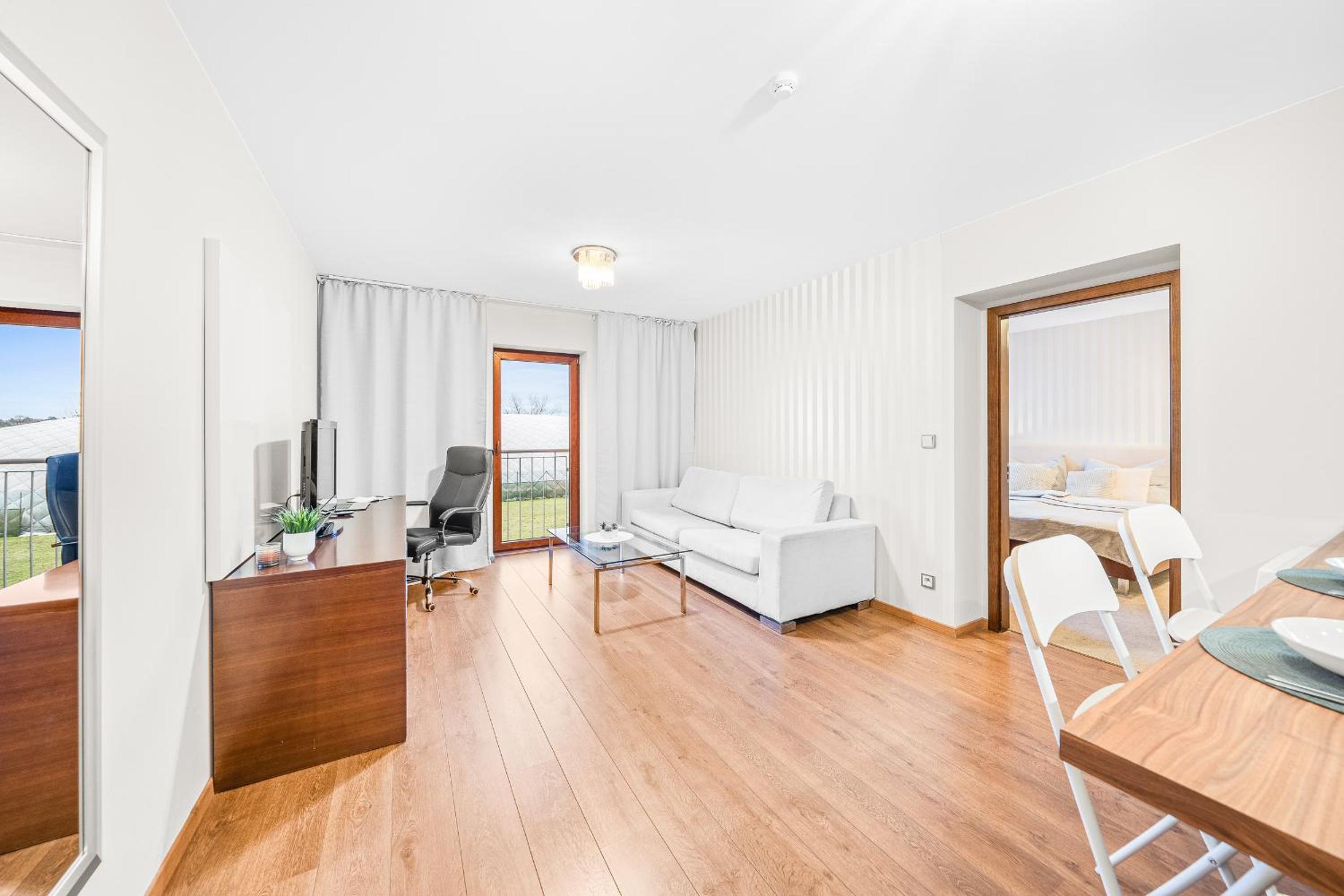 Prostorný dvoupokojový apartmán 52m2