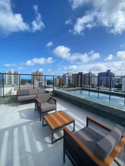 FLAT aconchegante e moderno, 100m do mar