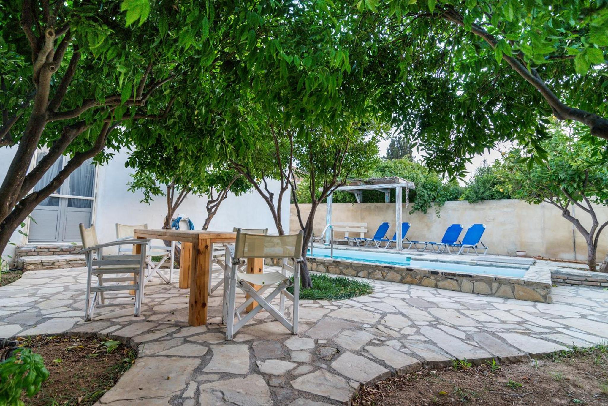 Villa Theona with private pool view 3
