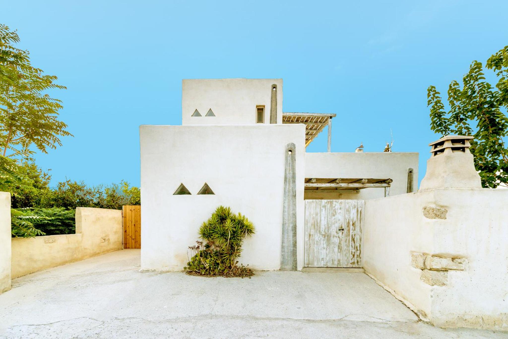 Villa Theona with private pool view 4