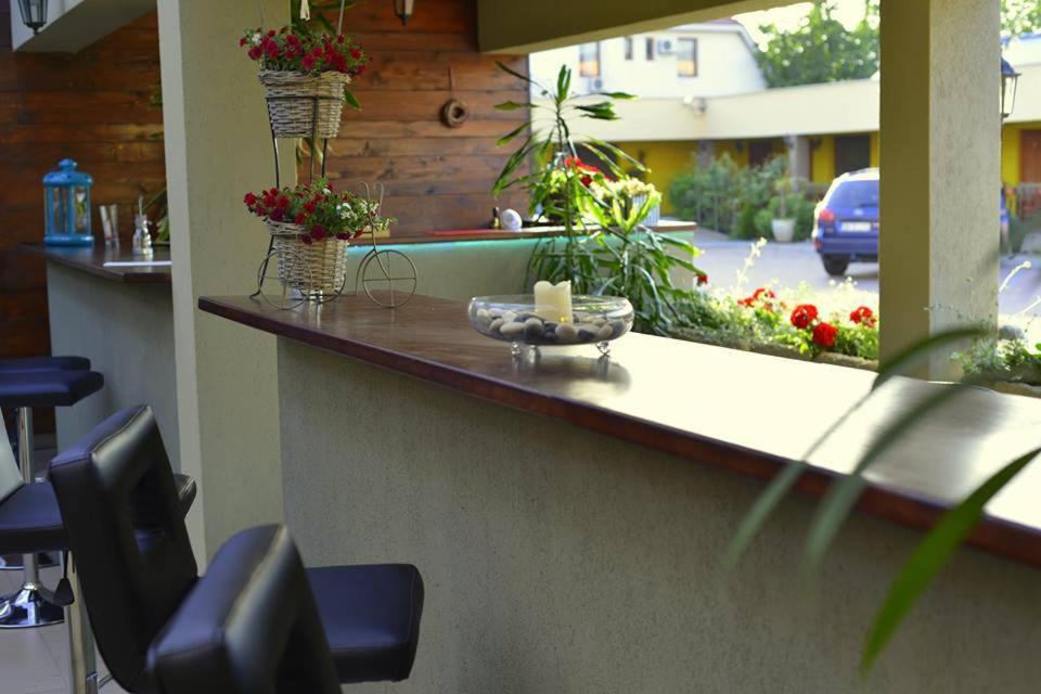 outdoor BBQ area