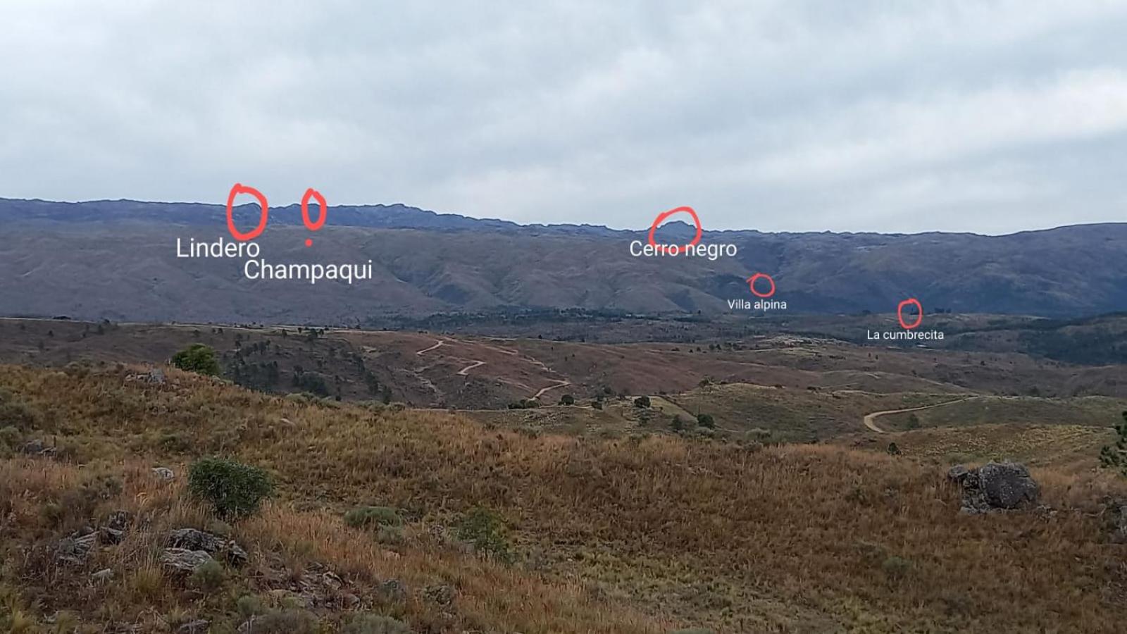 Mirada al Champaqui - Departamento de Montaña