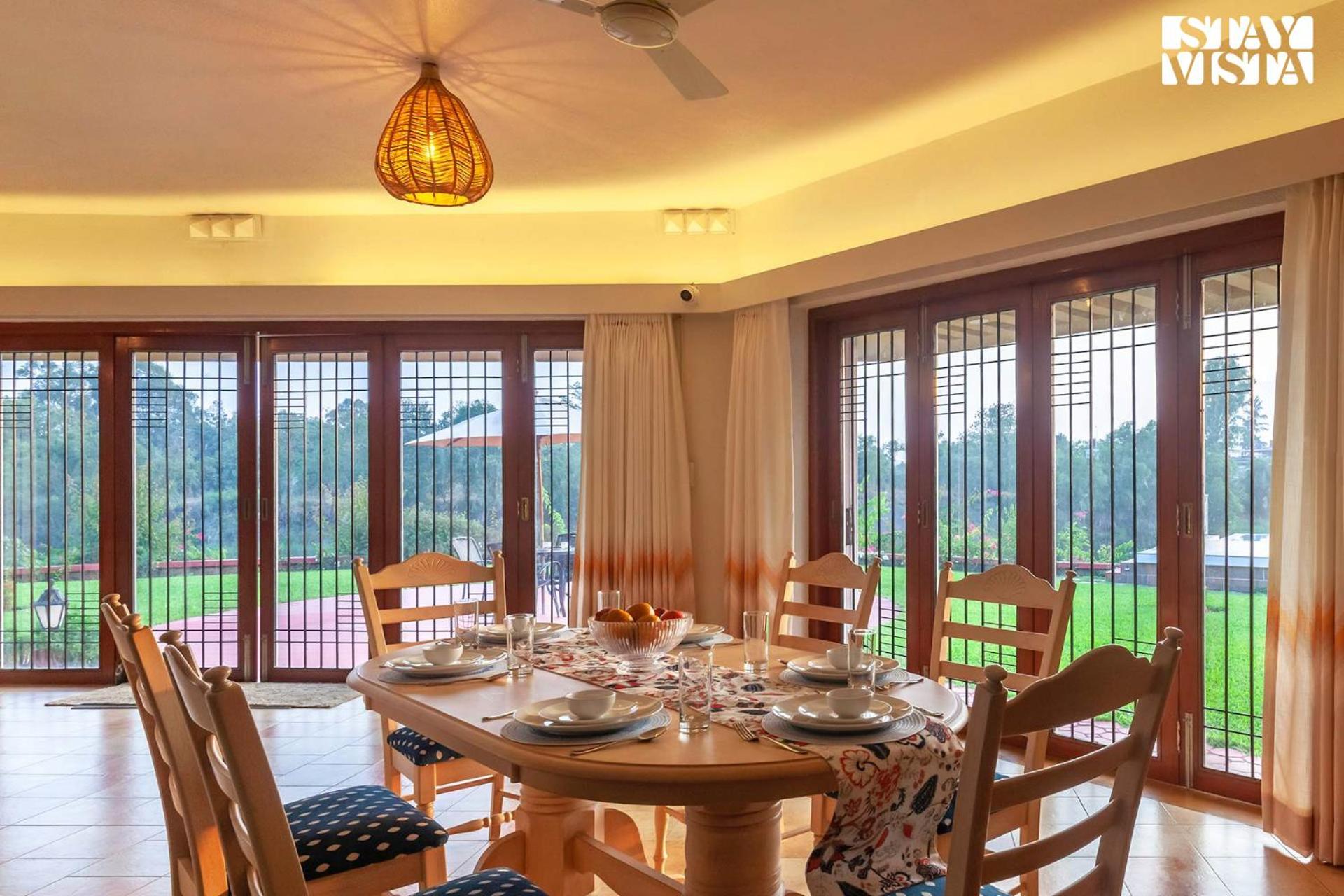 StayVista's Waterway Retreat - Lakeside Oasis with Infinity Pool