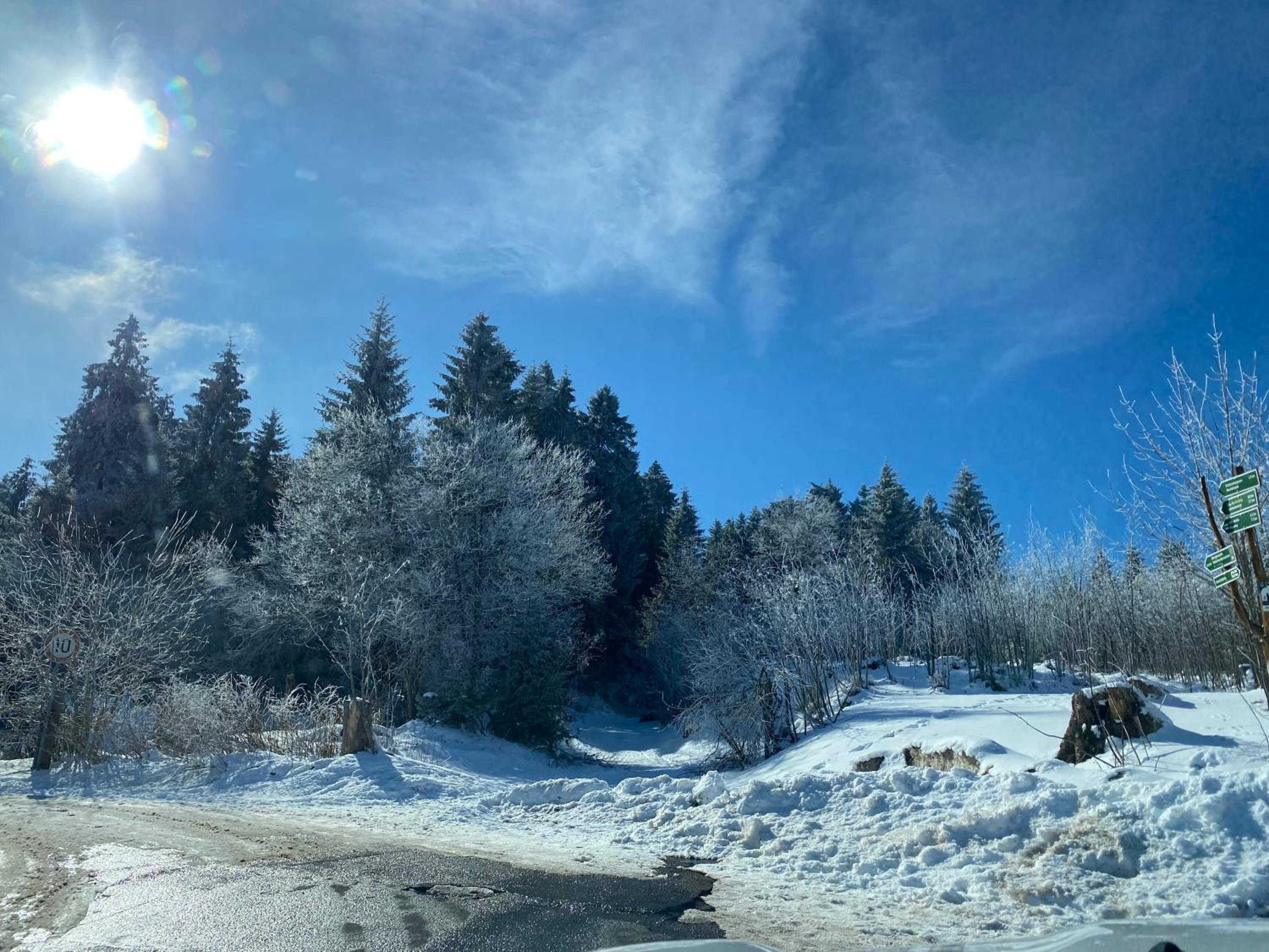Ferienhäuschen Gartenblick