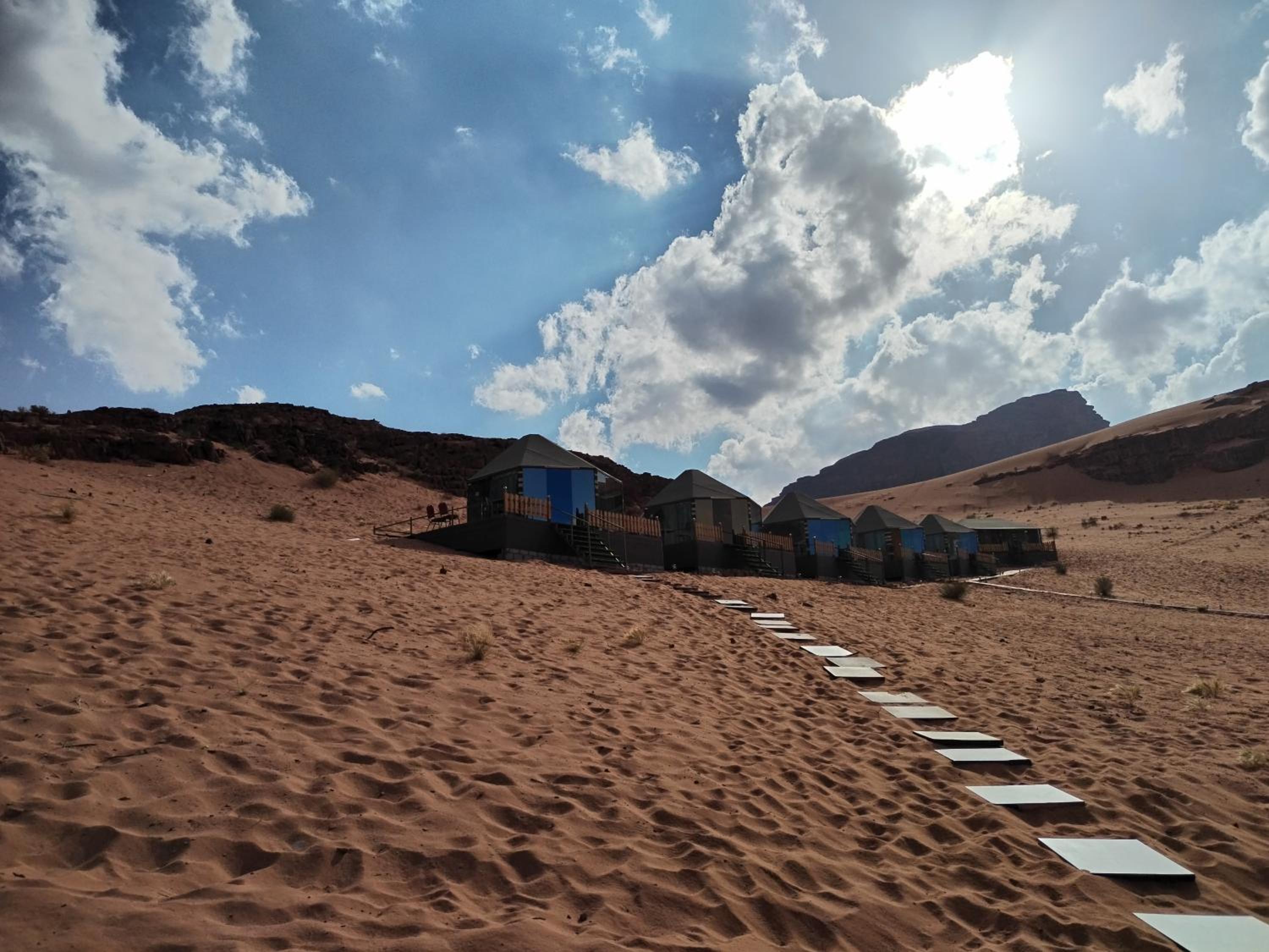 wadi rum guest house camp view 2