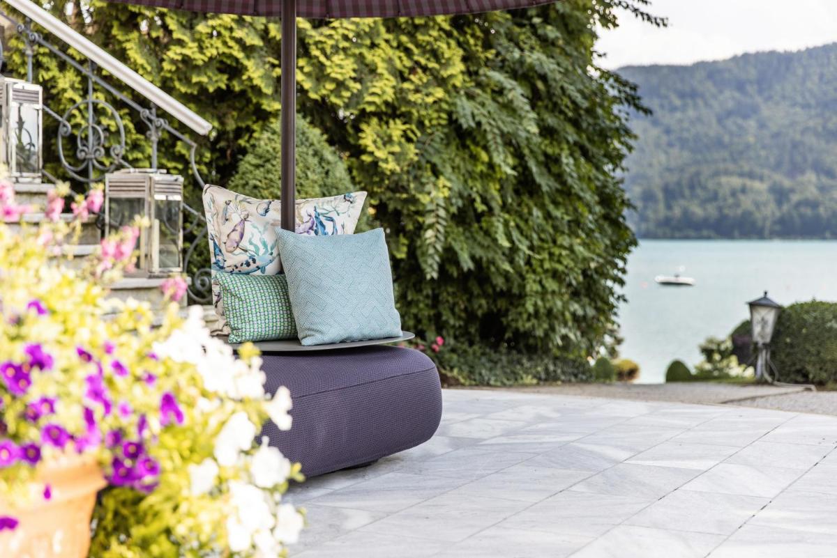 outdoor BBQ area