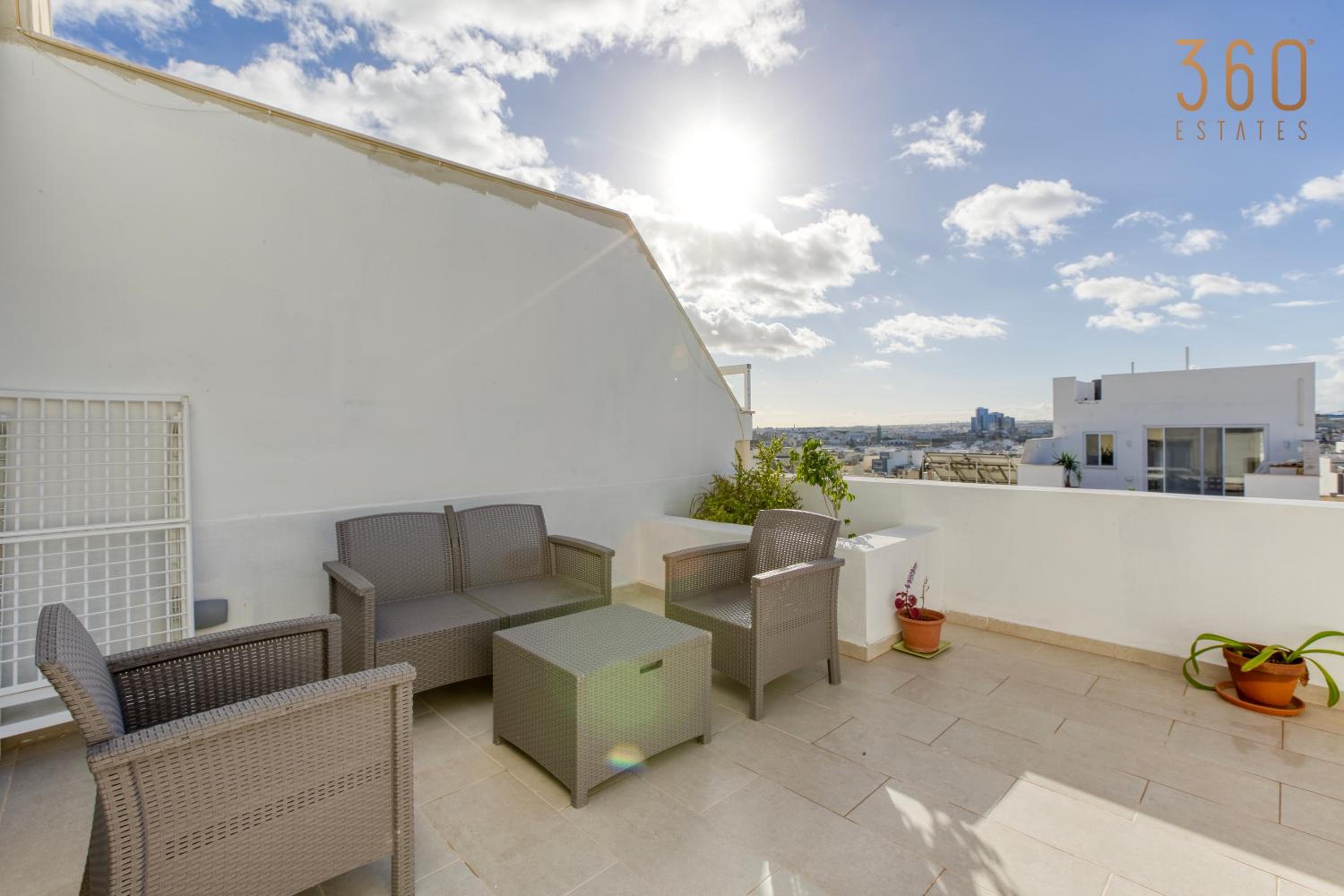 A lovely, central 2BR penthouse with large outdoor by 360 Estates
