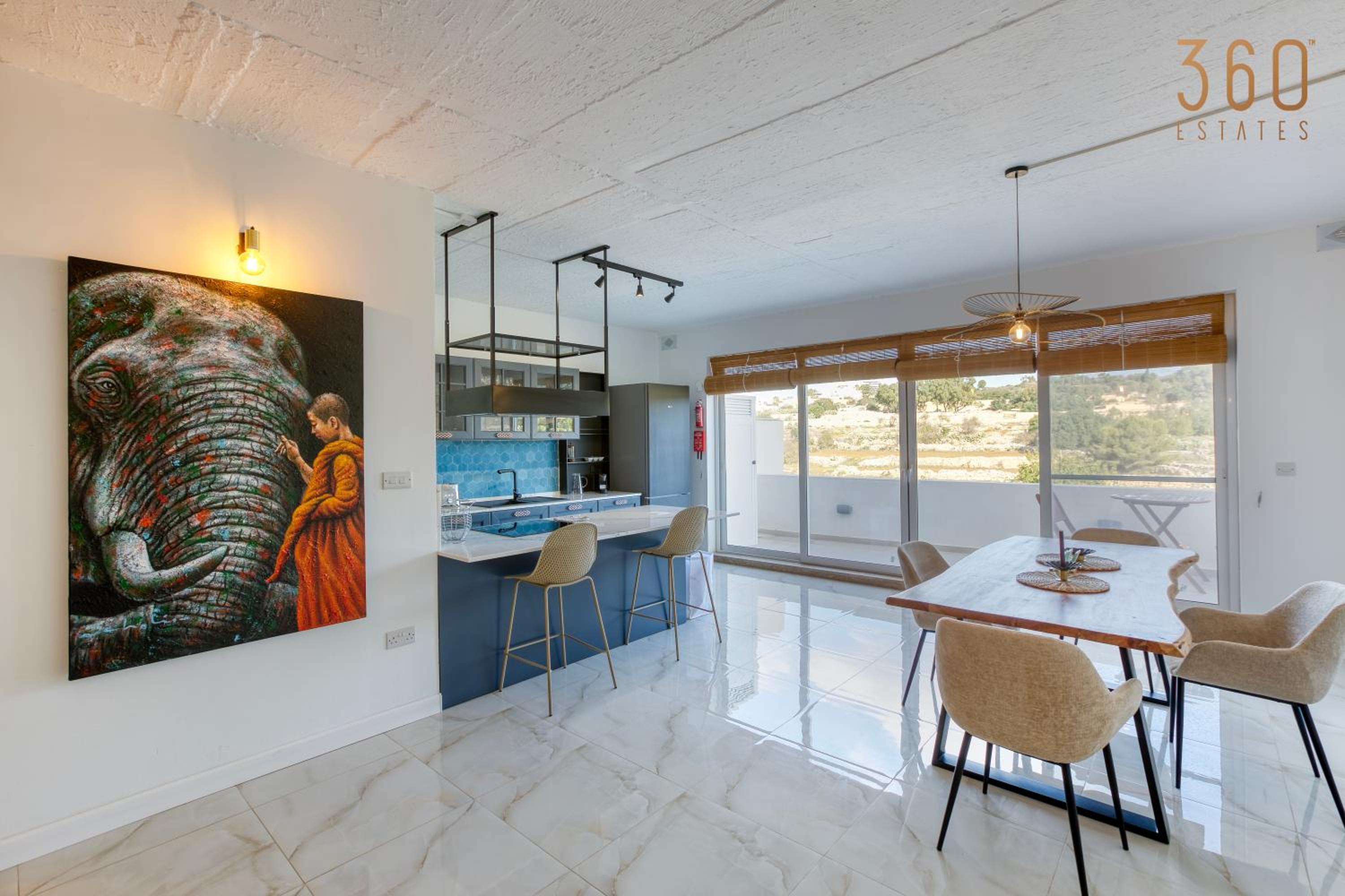 A lovely, central 2BR penthouse with large outdoor by 360 Estates