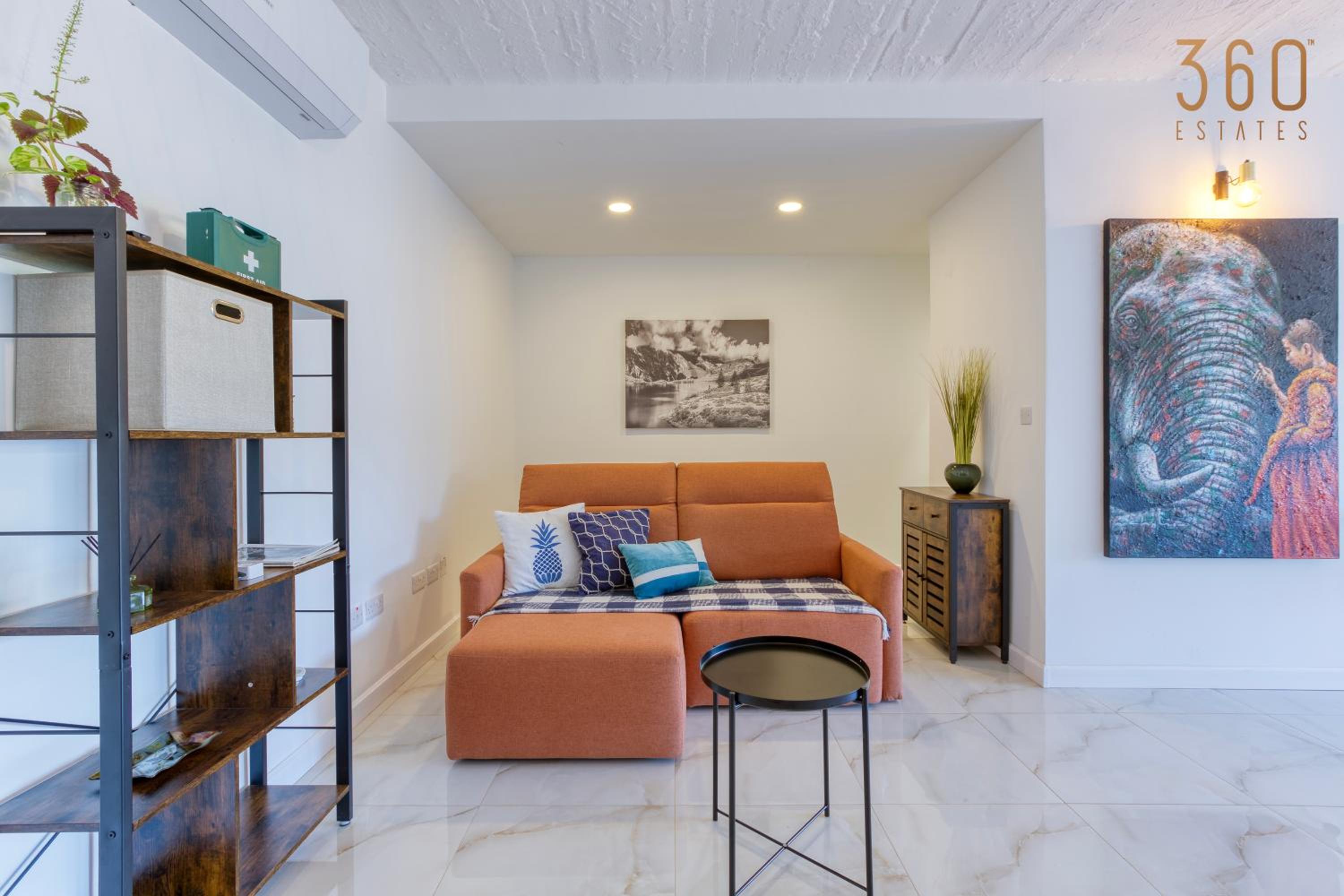 A lovely, central 2BR penthouse with large outdoor by 360 Estates