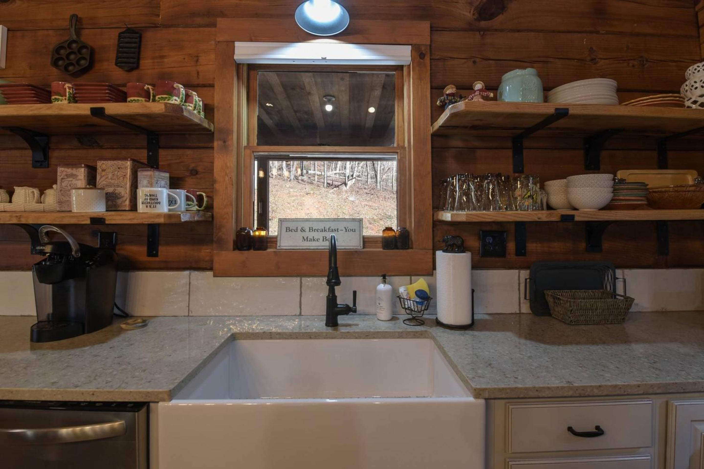 Charming Blue Ridge Cabin Private Pond and Waterfall Deer Haven by AvantStay