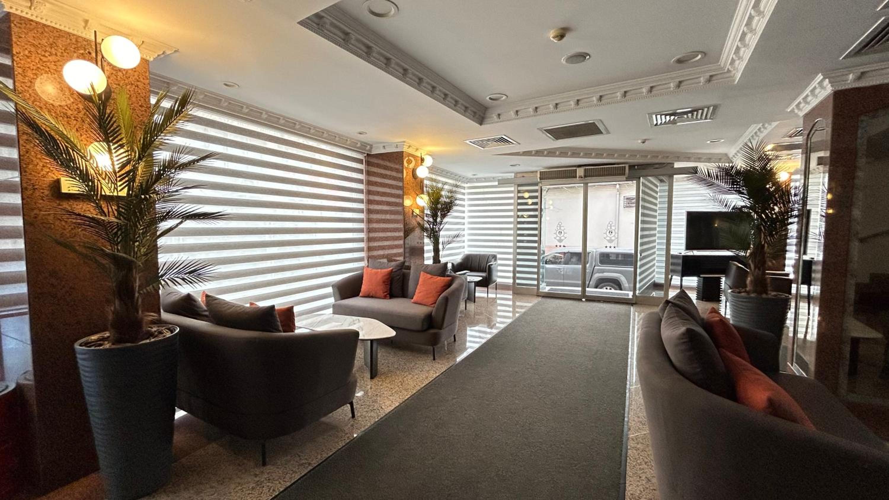 hotel reception
