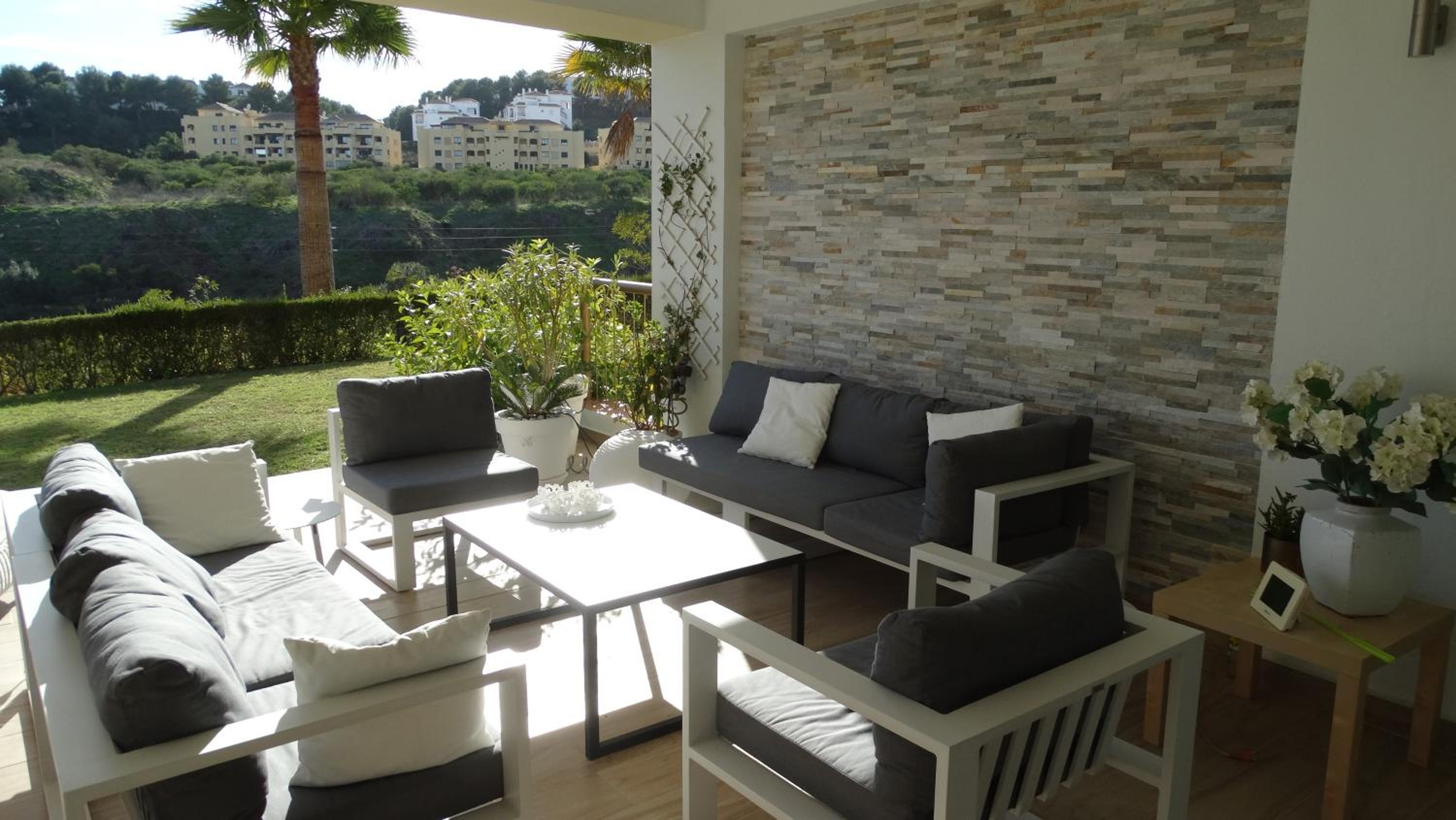 luxury ground floor apartment Mijas Costa