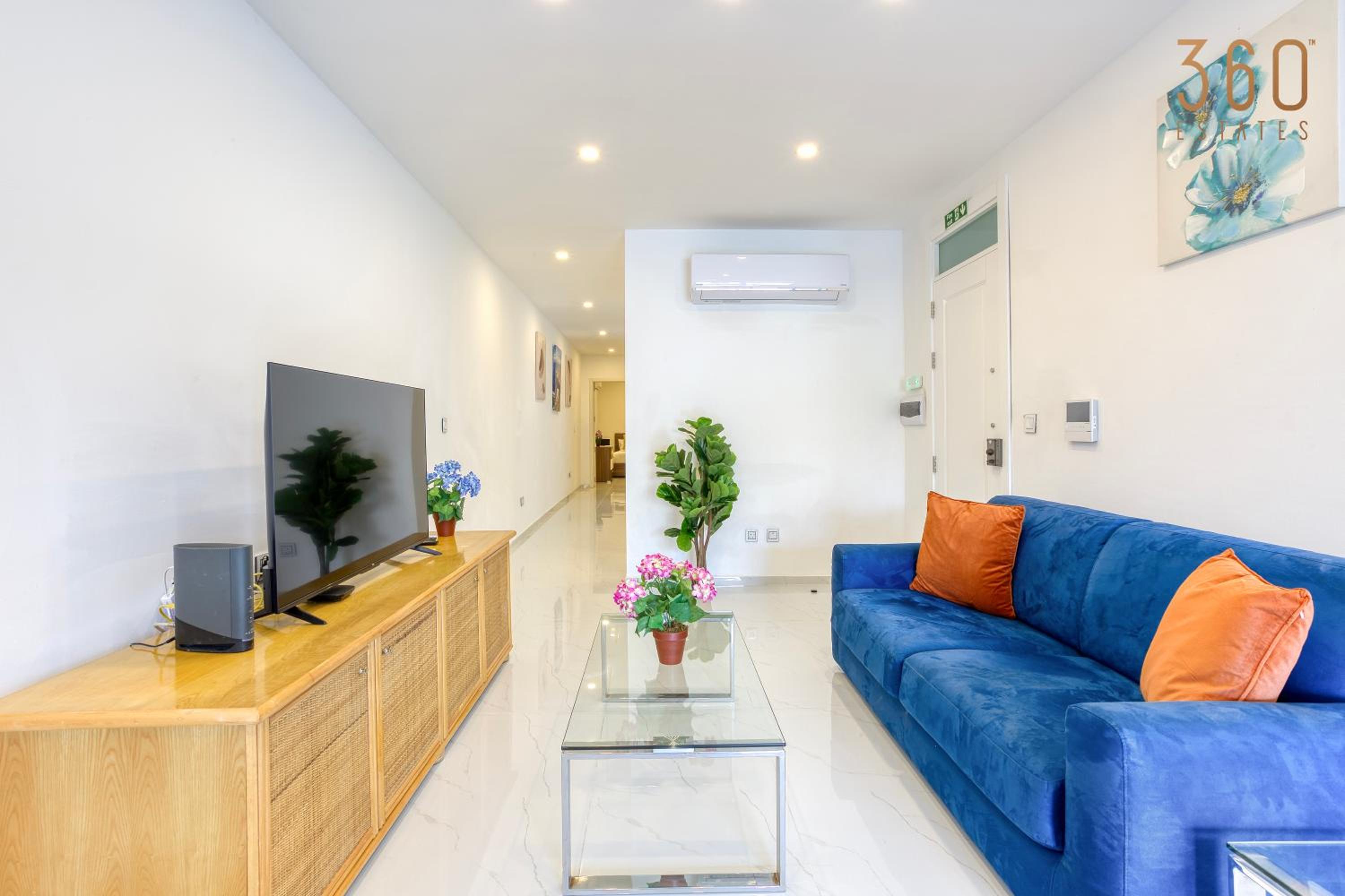 A lovely 2BR APT with comfy living space & balcony by 360 Estates view 5