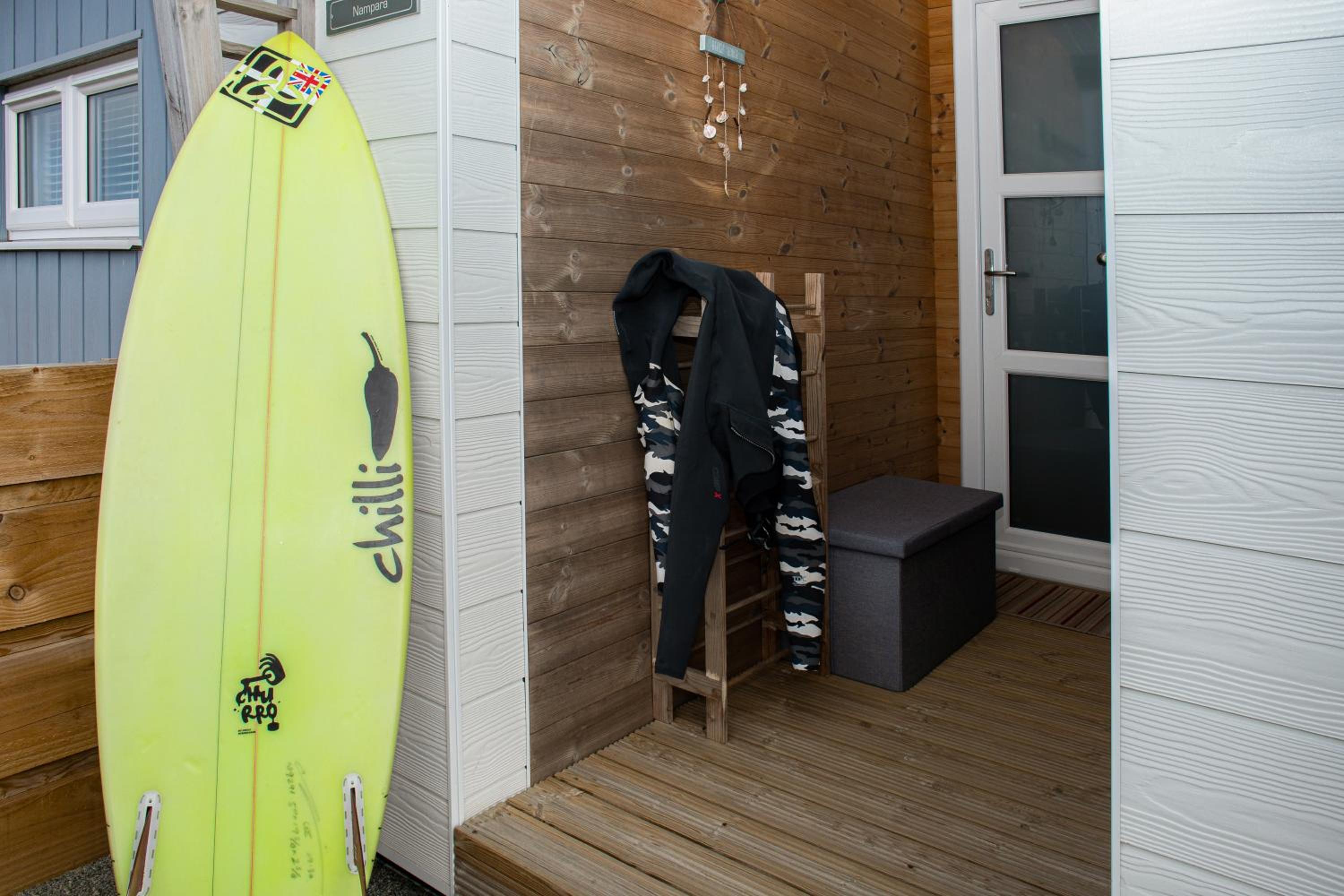Luxury Harlyn Plus Lodge with Hot Tub view 2