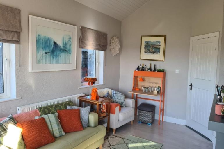 Detached cottage overlooking lake in Connemara view 5