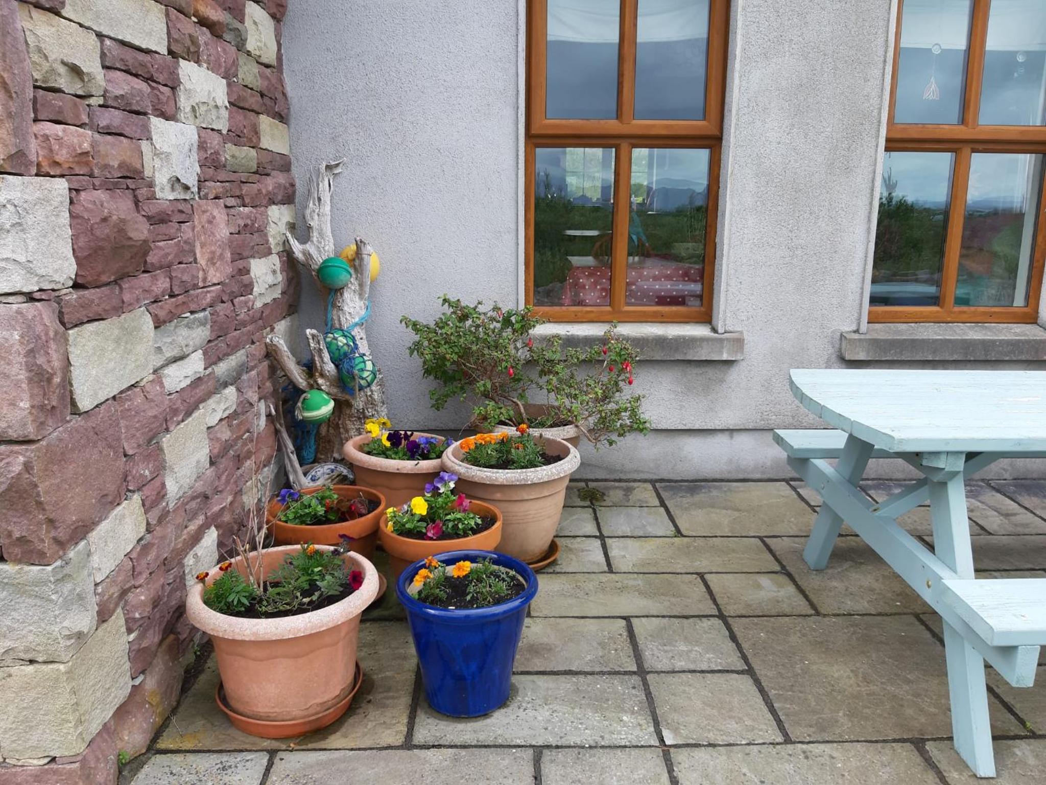 Stone fronted detached cottage just over 2 miles from Mulranny village