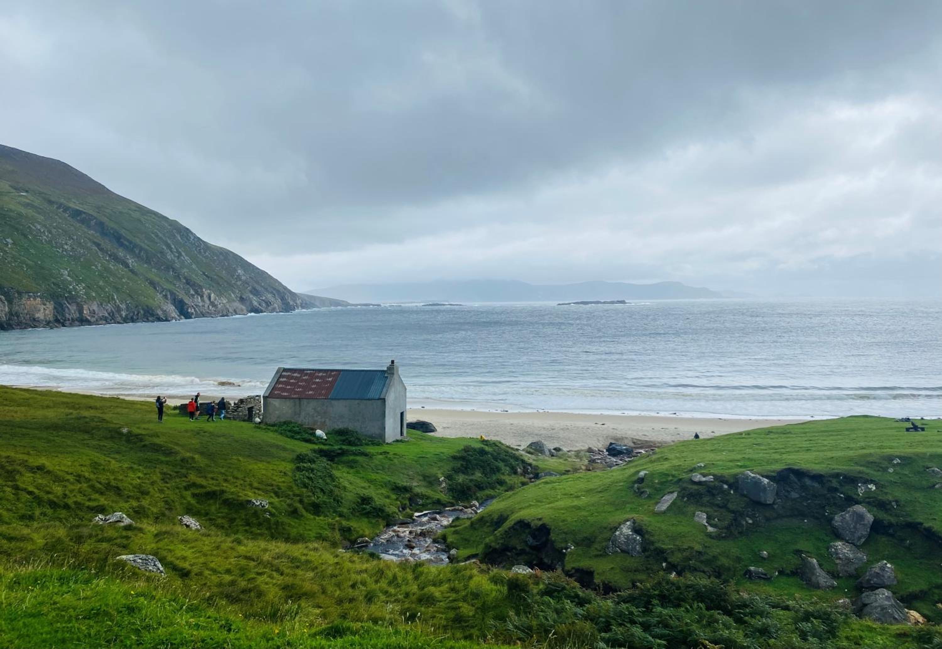 Stone fronted detached cottage just over 2 miles from Mulranny village