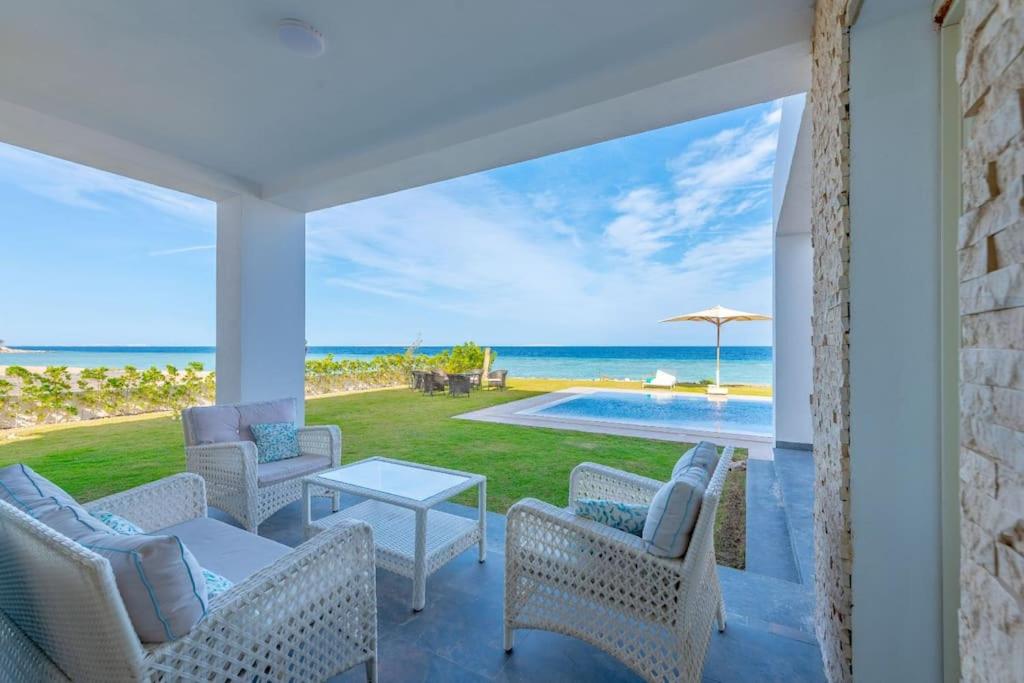 Royal Villa on the beach view 4
