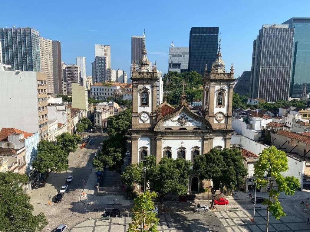Centro historico: vista praca igreja e cristo NOVO