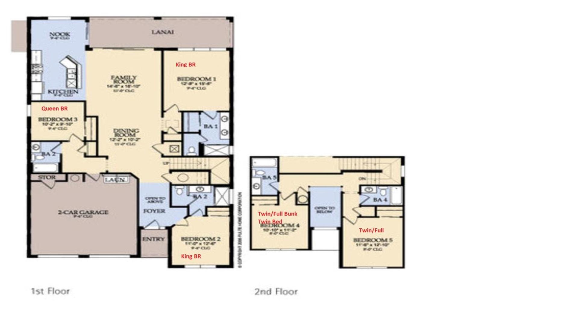 Home With Pool-SPA Game Room 2621