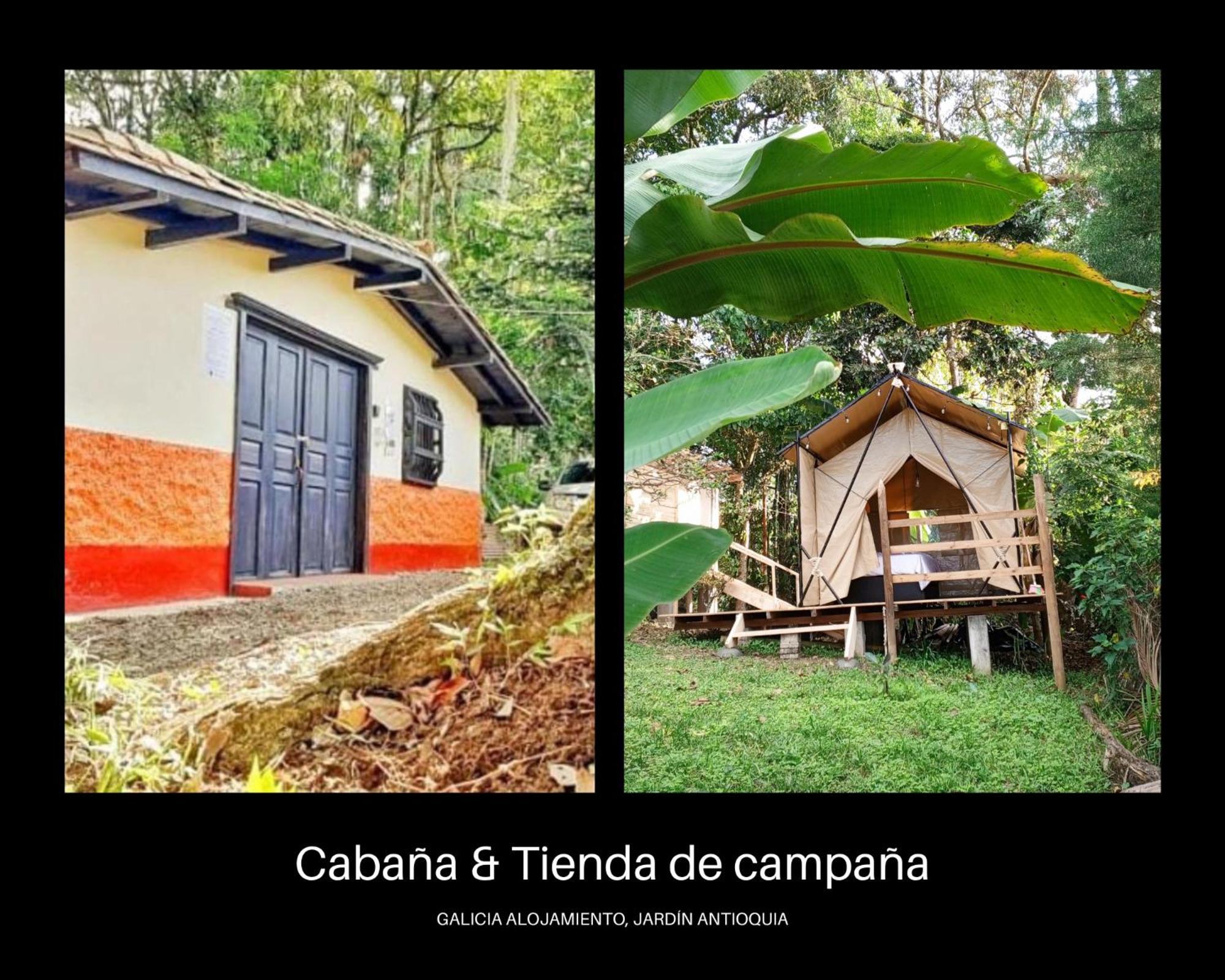Cabaña & glamping para grupos de 4 a 6 personas, cerca al parque y con avistamiento de aves
